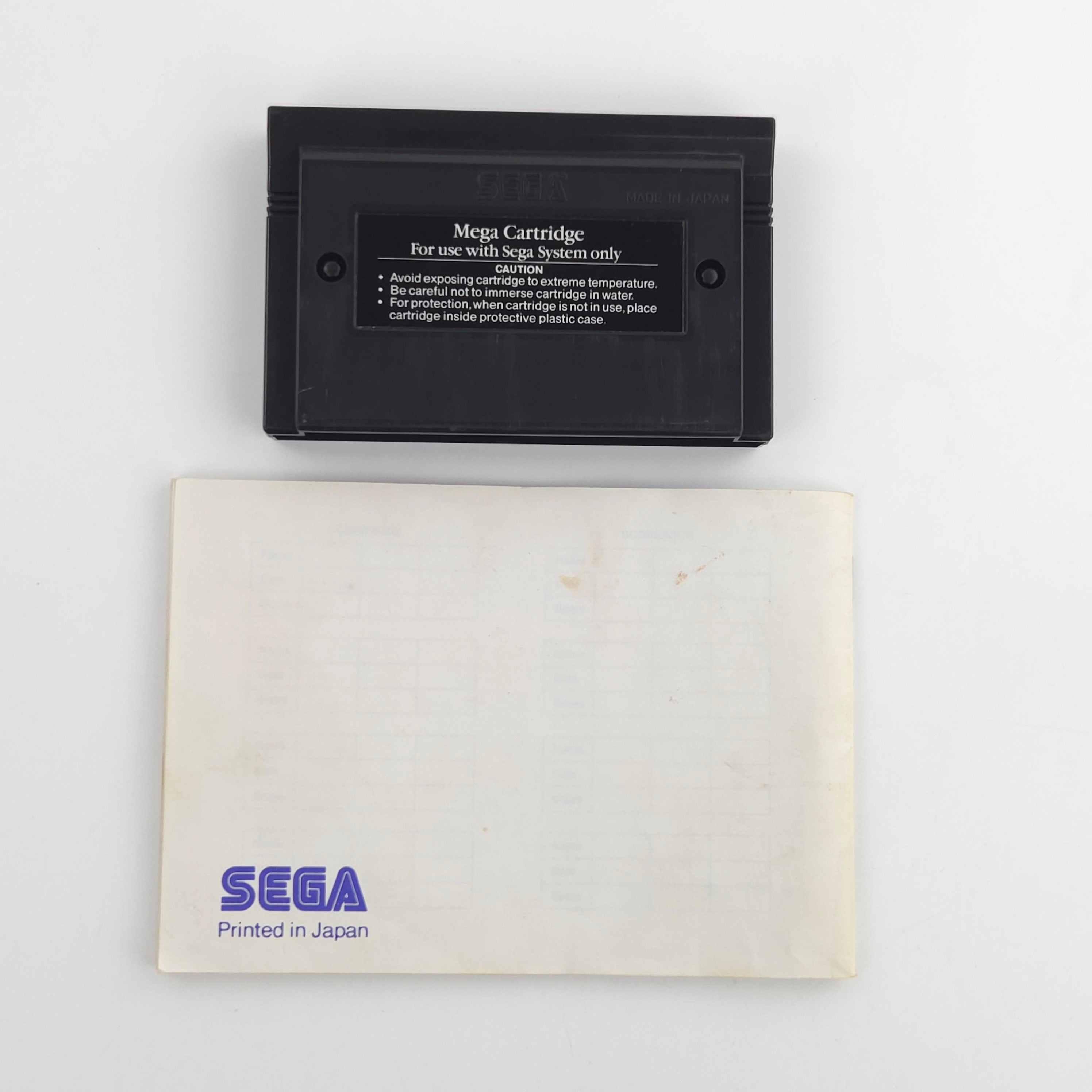 Sega Master System Spiel Ghostbusters OVP PAL Komplett
