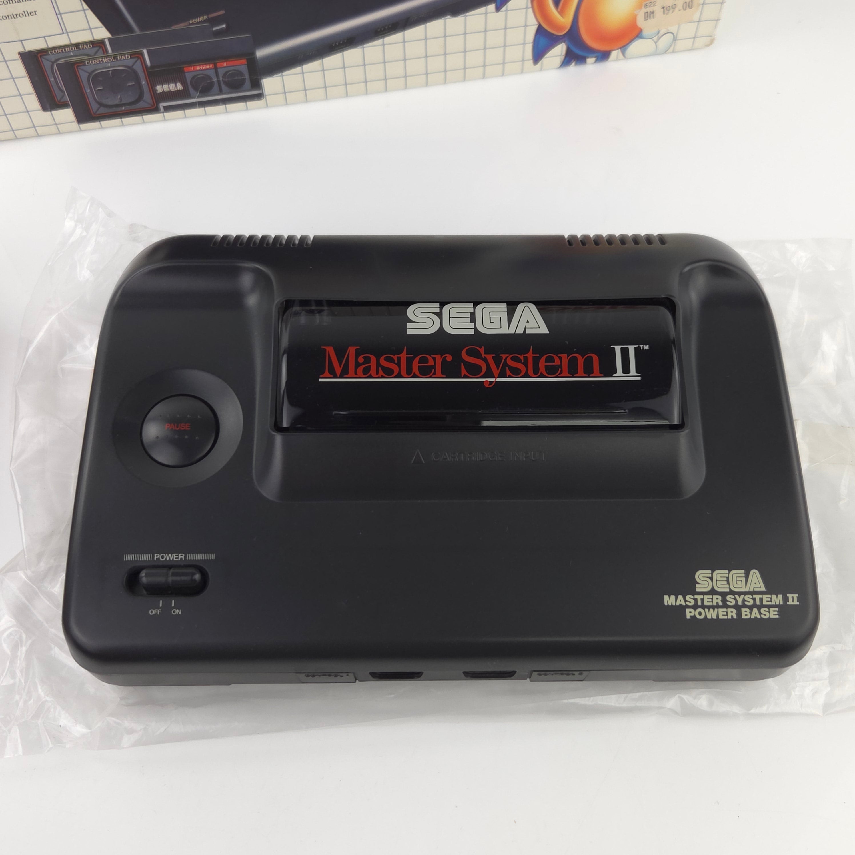 Sega Master System II Konsole Sonic OVP PAL