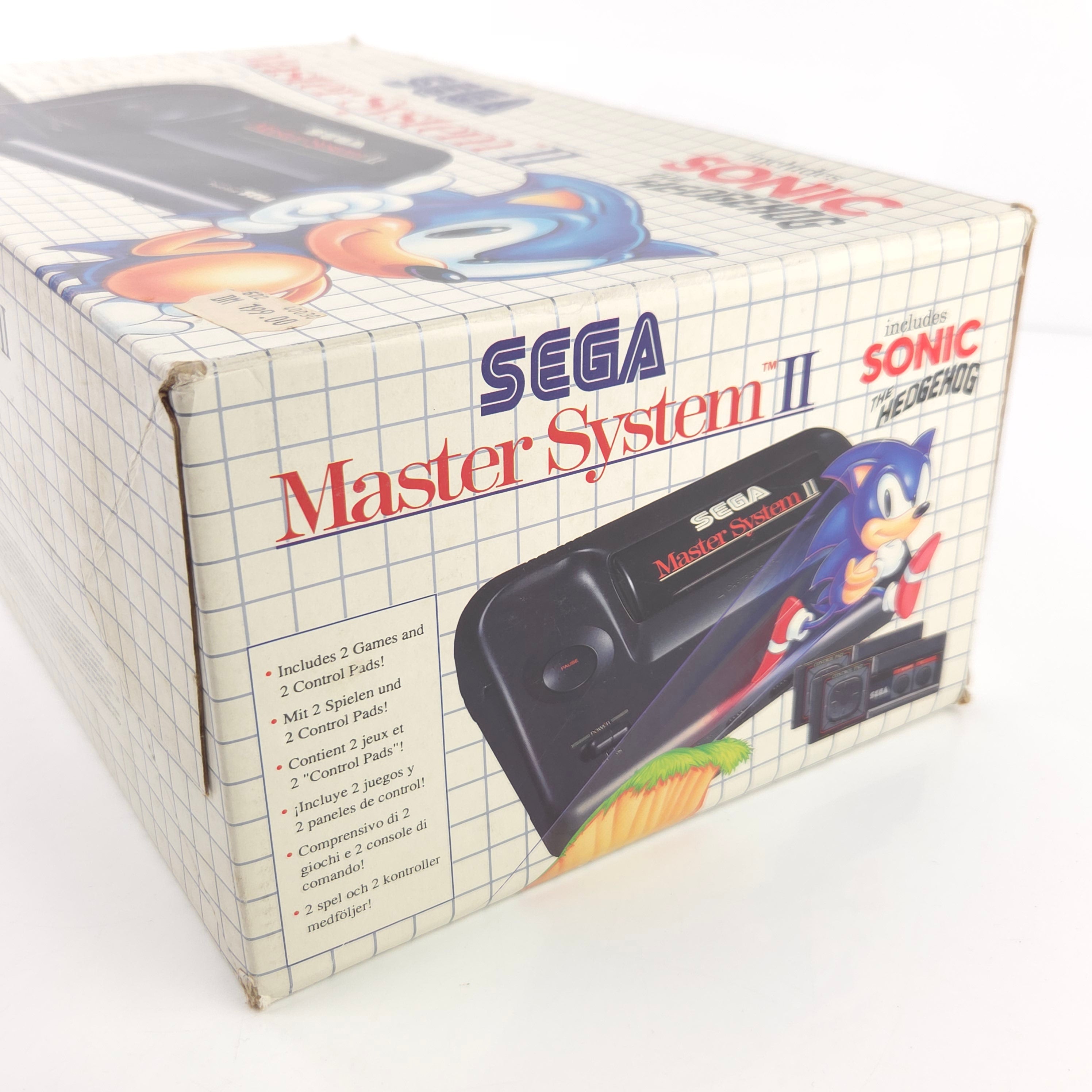 Sega Master System II Konsole Sonic OVP PAL
