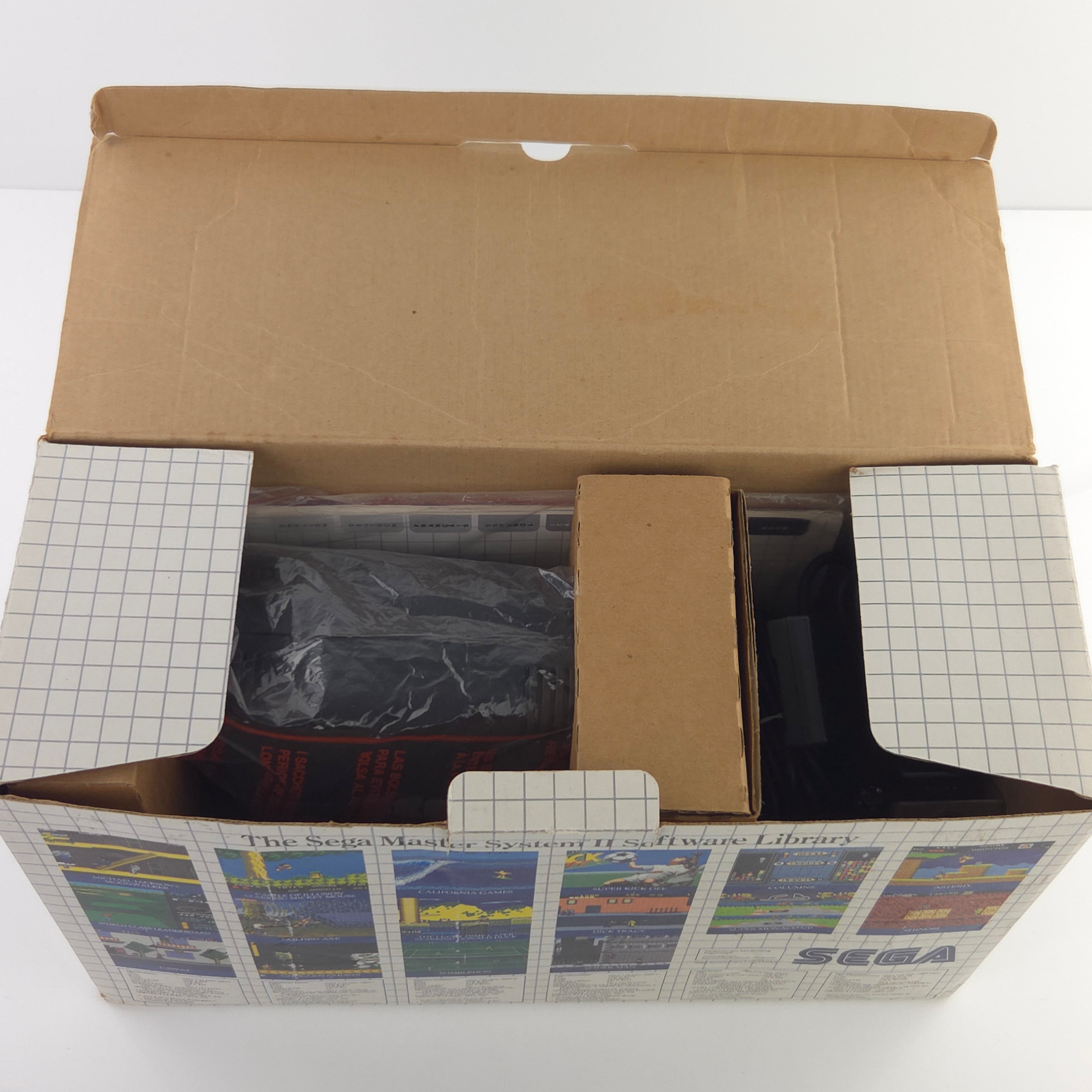 Master System II Konsole Sonic Bundle Set OVP PAL EUR