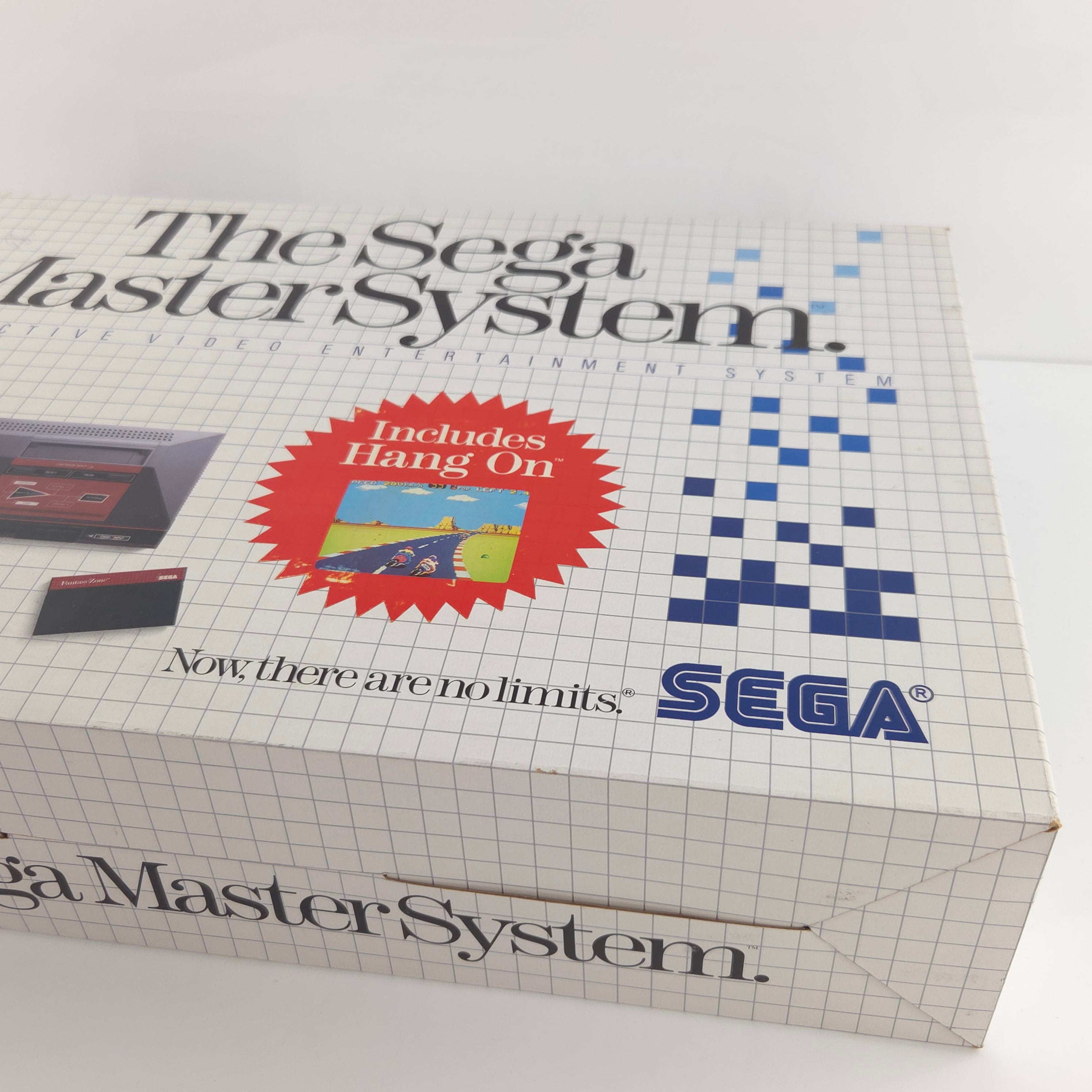 Sega Master System Konsole Hang On OVP PAL teils neuwertig