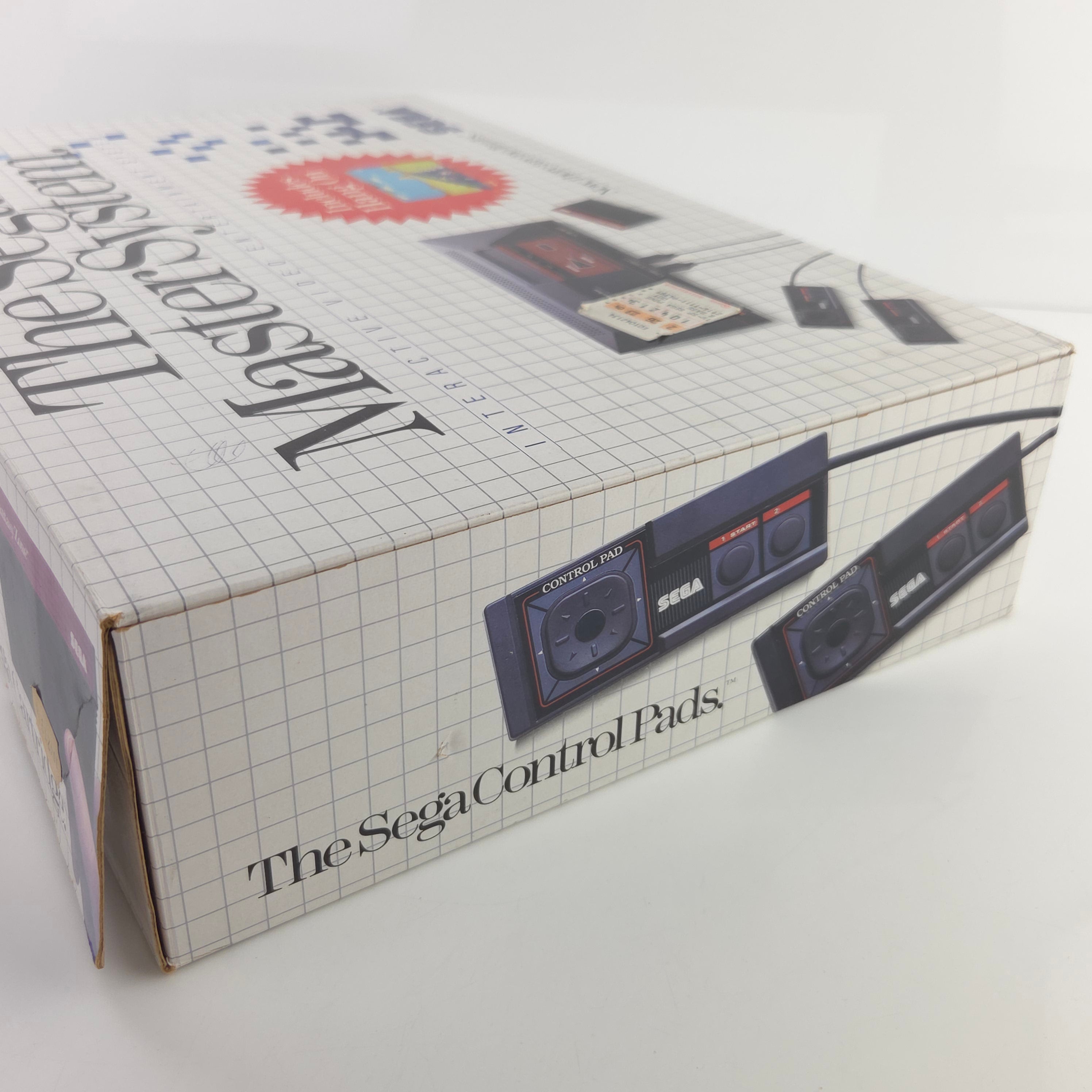 Sega Master System Konsole Hang On OVP PAL teils neuwertig