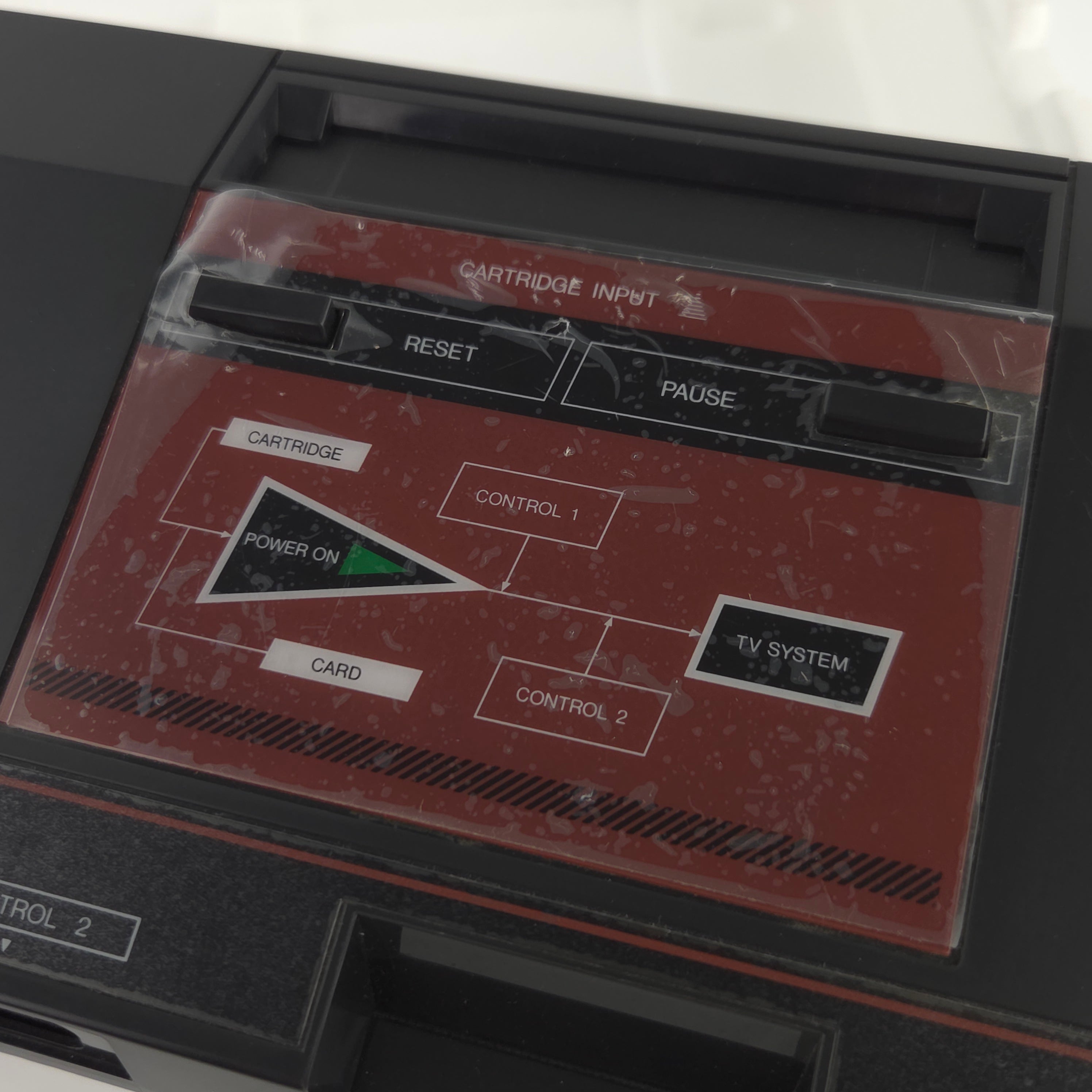 Sega Master System Konsole OVP Hang On PAL