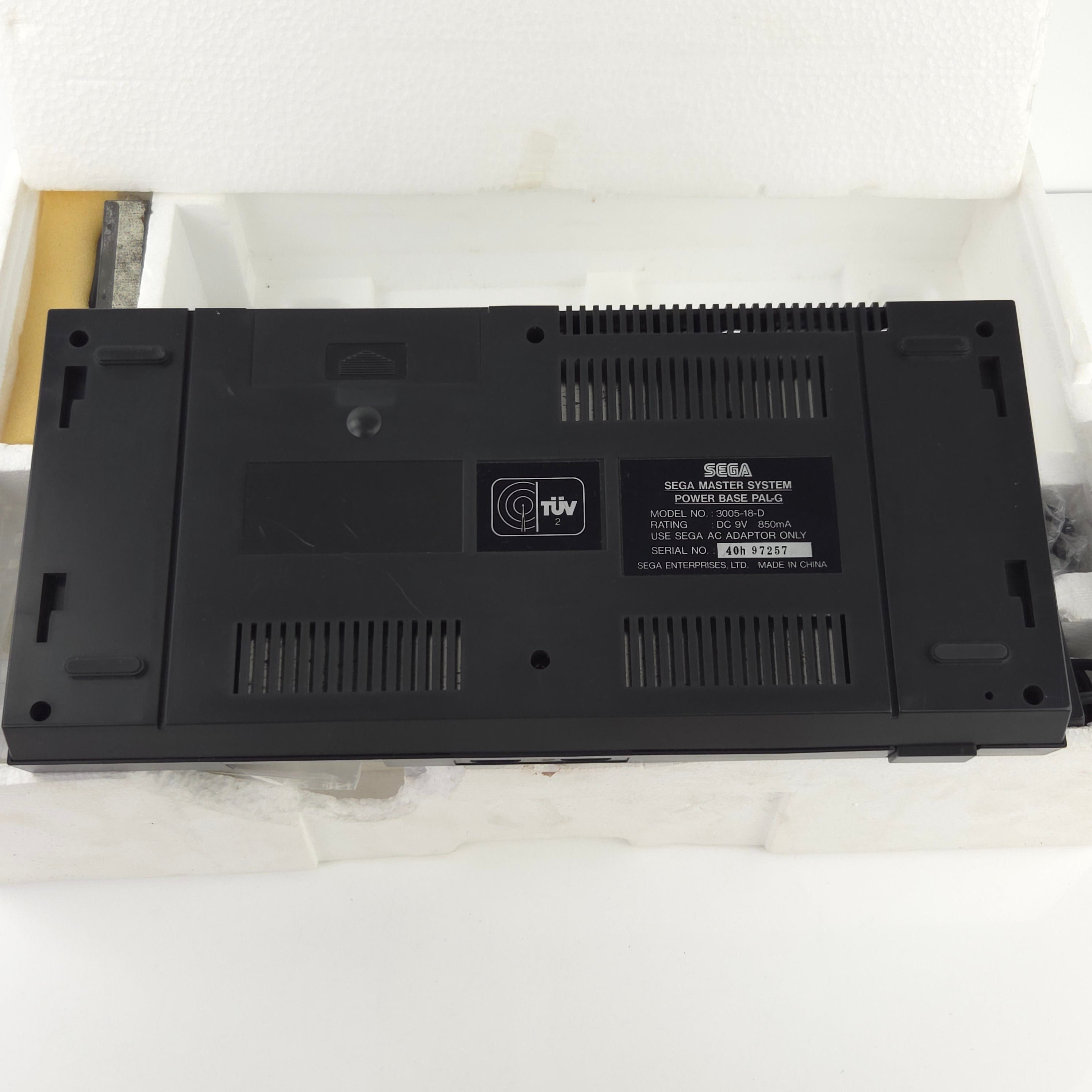 Sega Master System Konsole OVP Hang On PAL