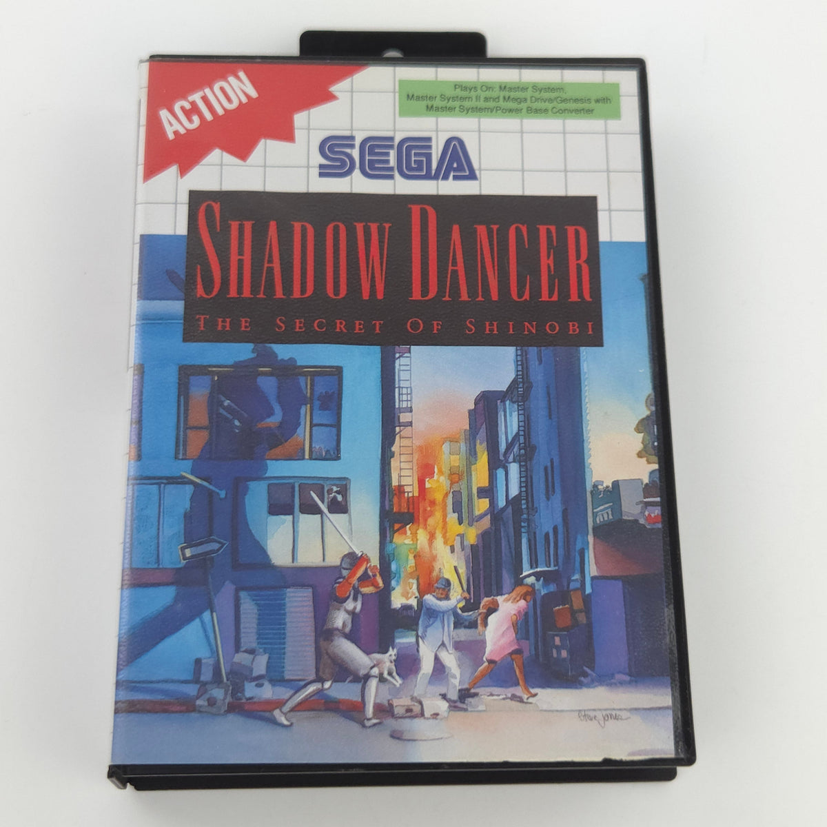 Sega Master System Spiel Shadow Dancer OVP