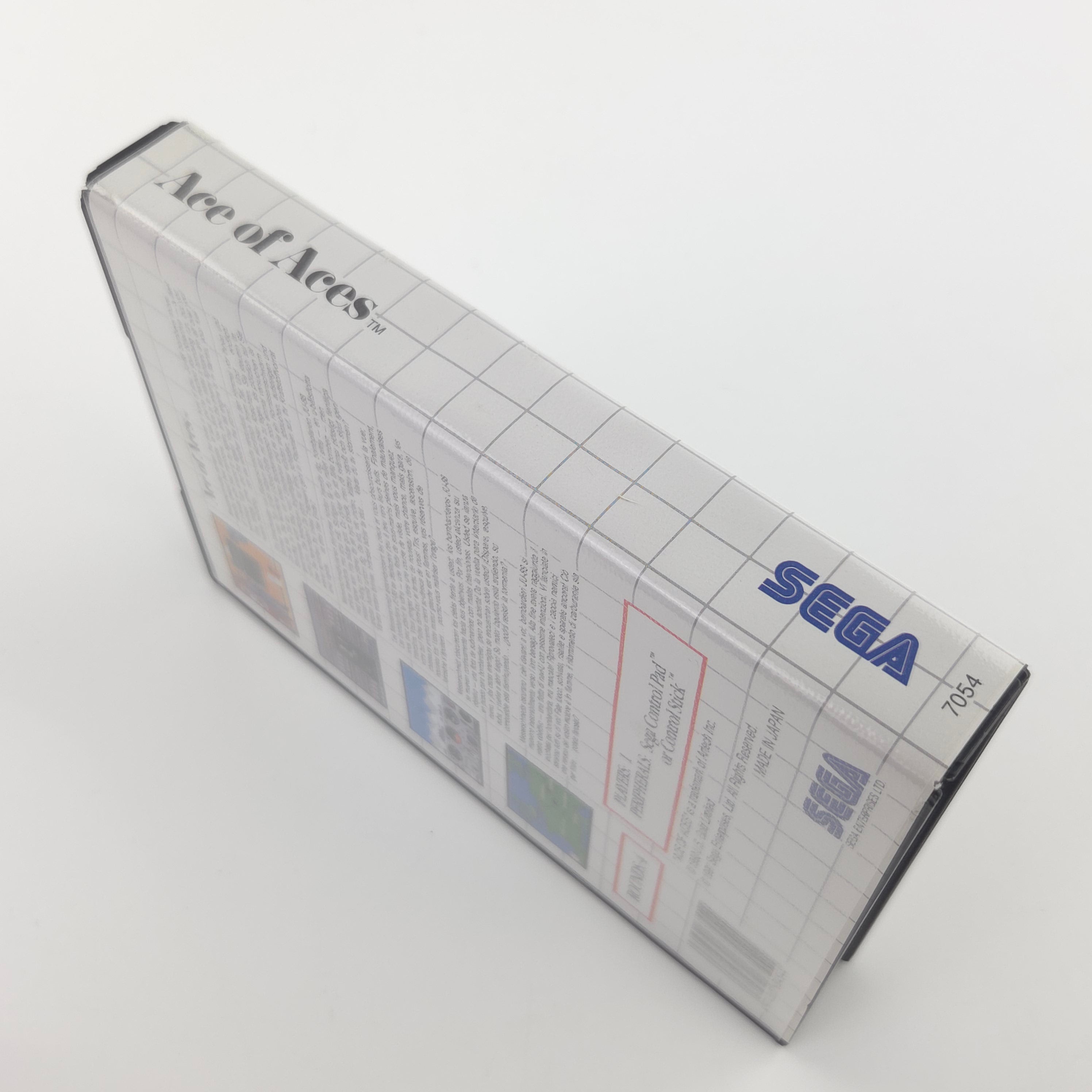 Sega Master System Spiel Ace of Aces OVP PAL EUR