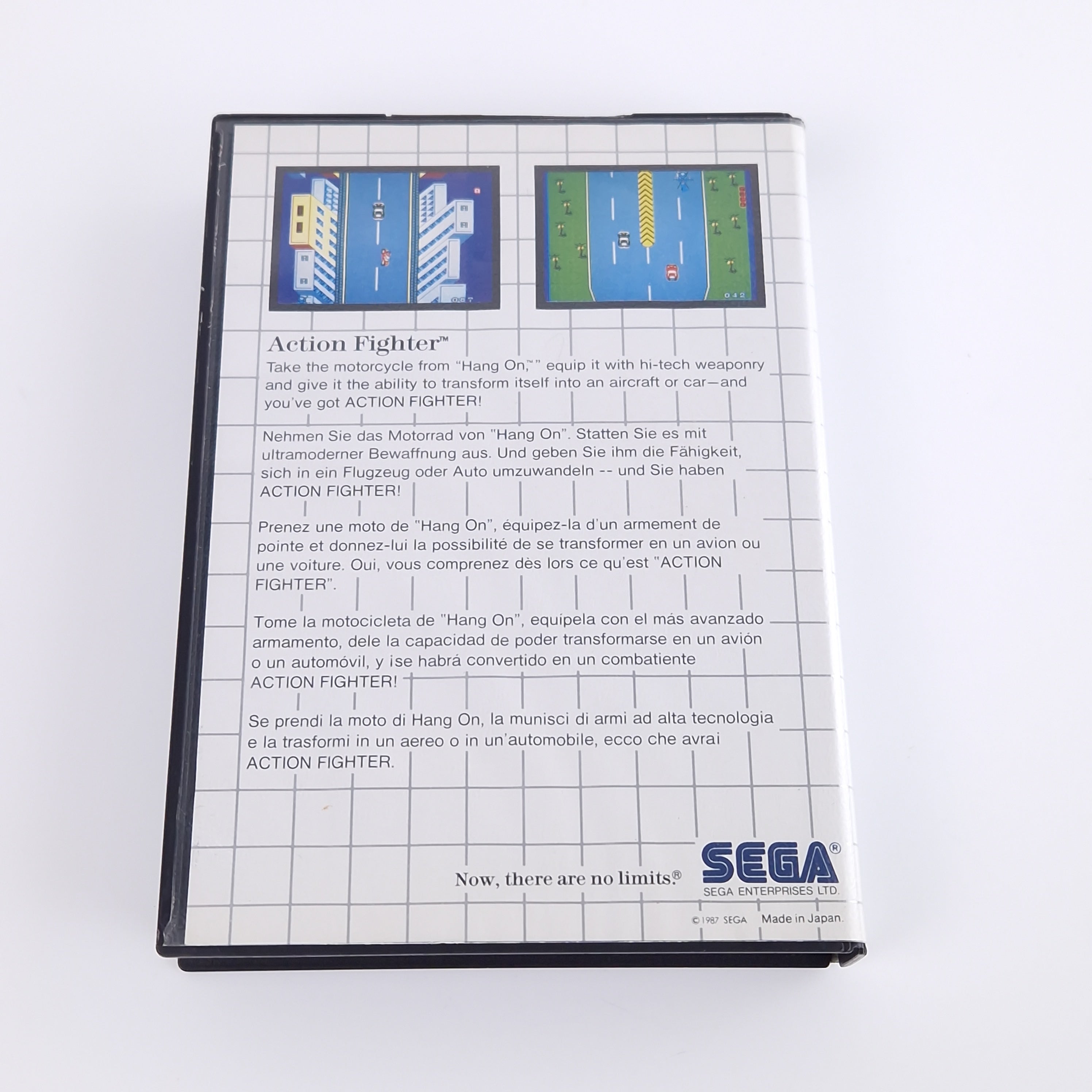 Sega Master System Spiel – Action Fighter (OVP PAL)
