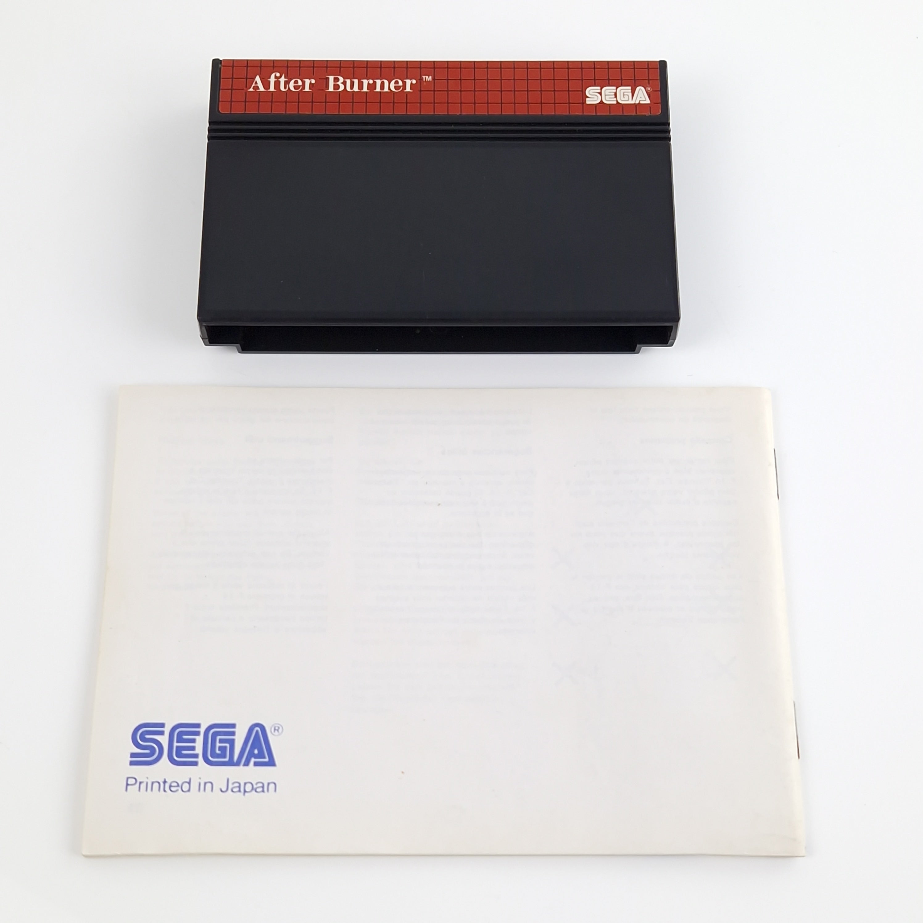 Sega Master System Spiel – After Burner Modul OVP PAL