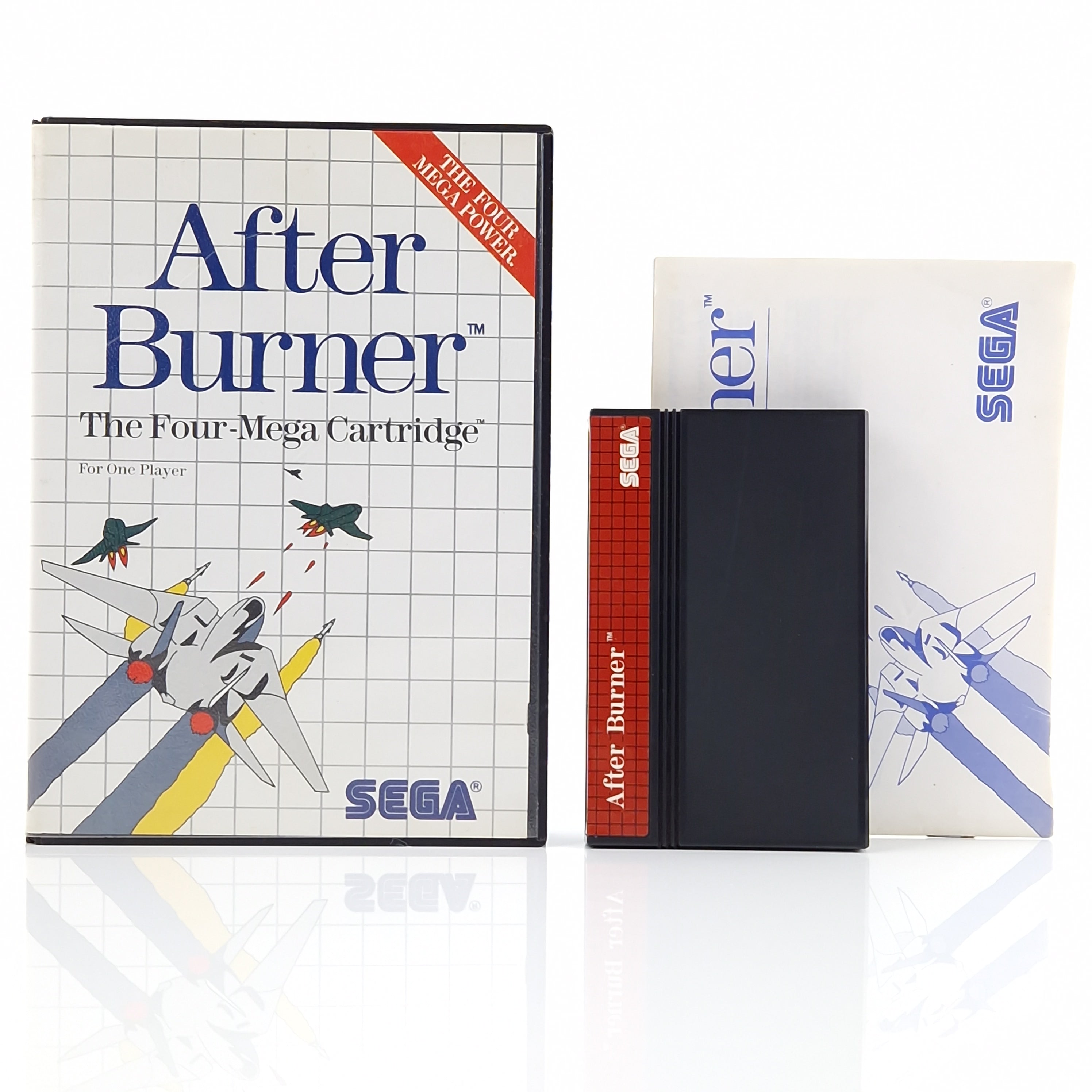 Sega Master System Spiel – After Burner Modul OVP PAL