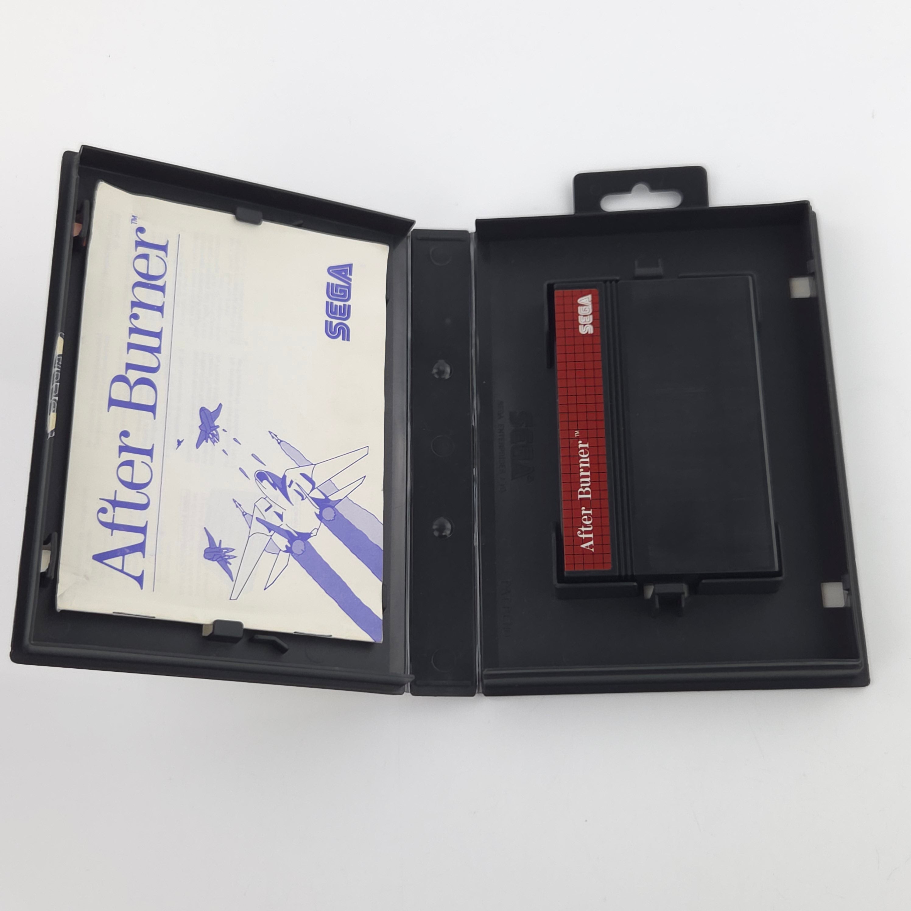 Sega Master System Spiel After Burner Modul OVP PAL