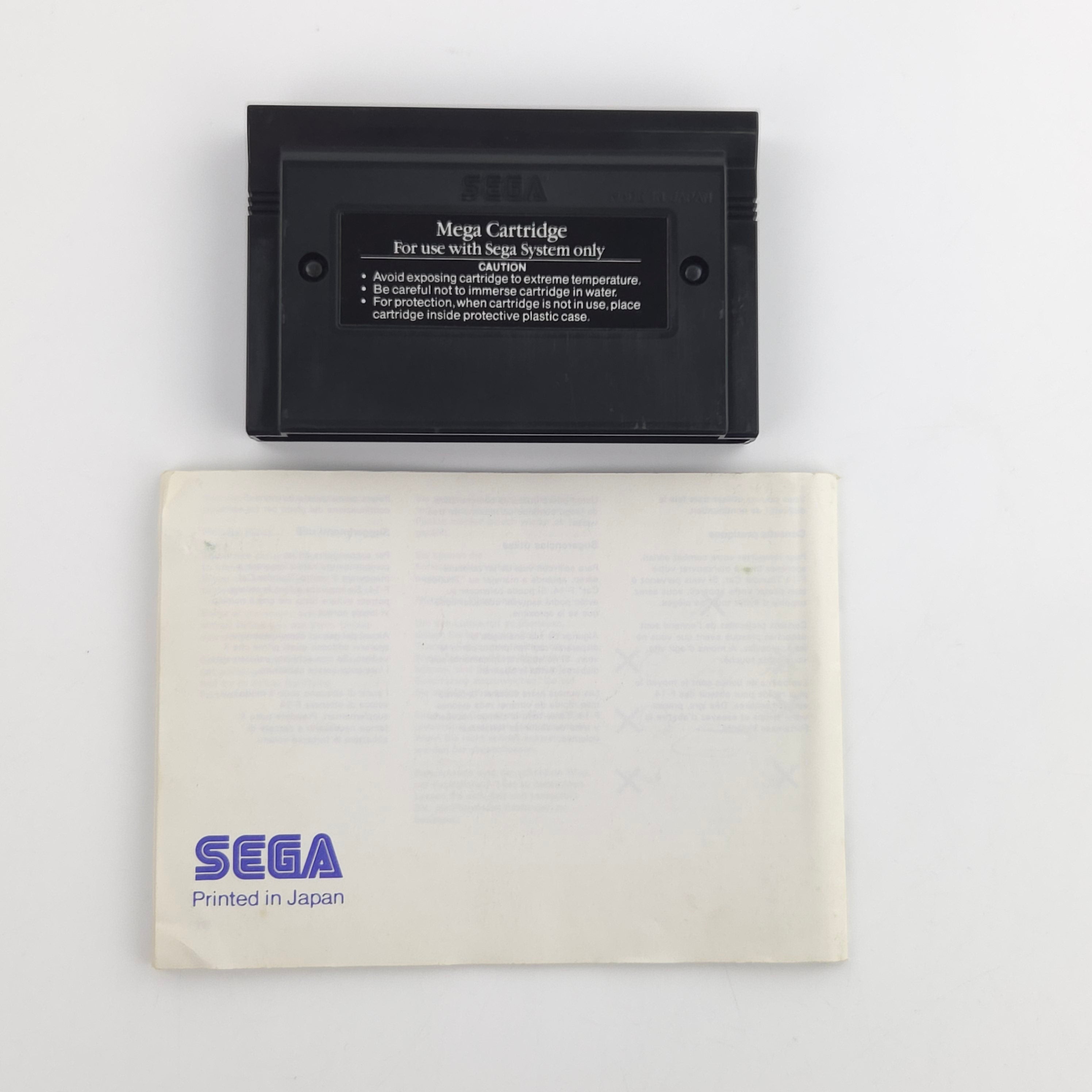 Sega Master System Spiel After Burner Modul OVP PAL