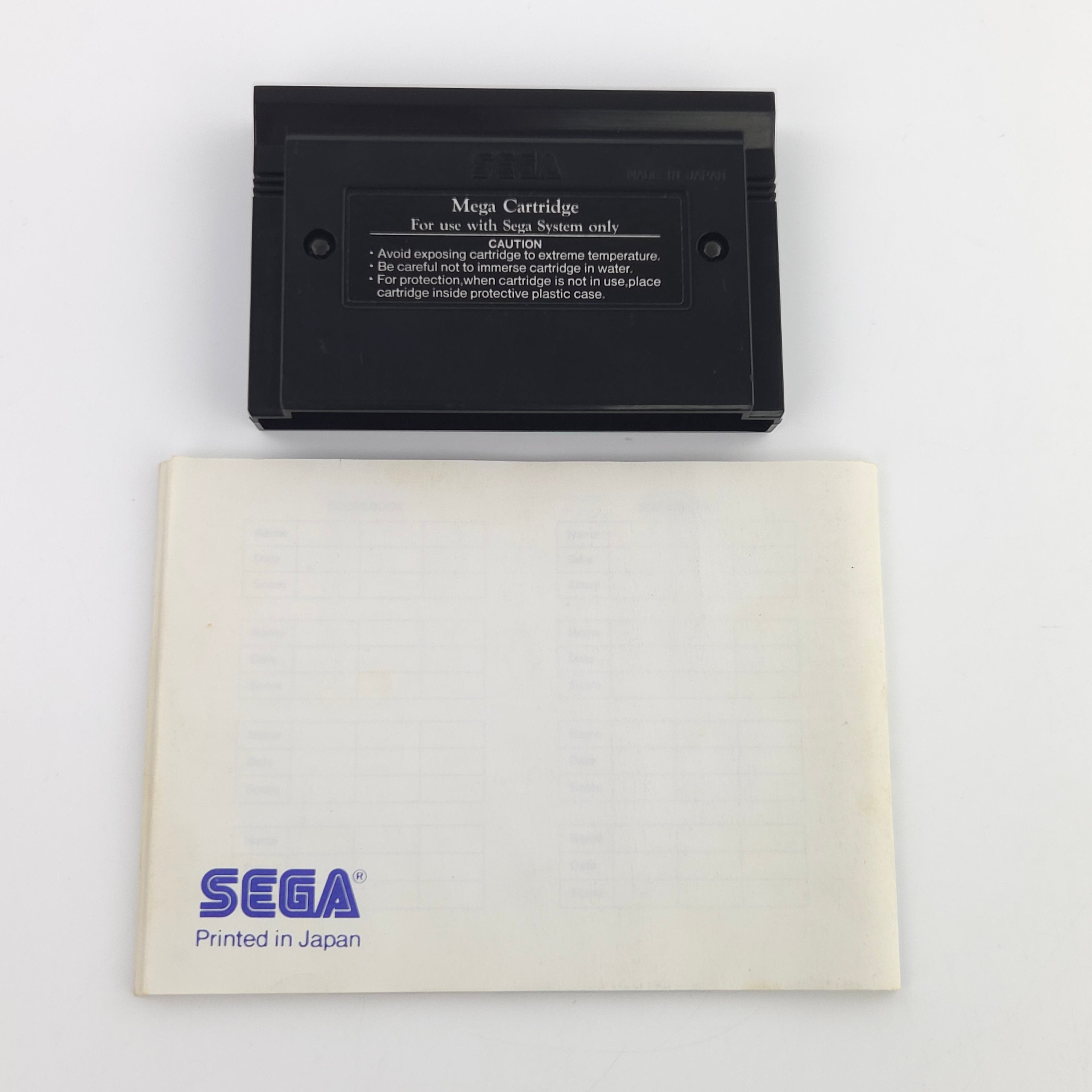 Sega Master System Spiel Alex Kidd High-Tech World OVP PAL