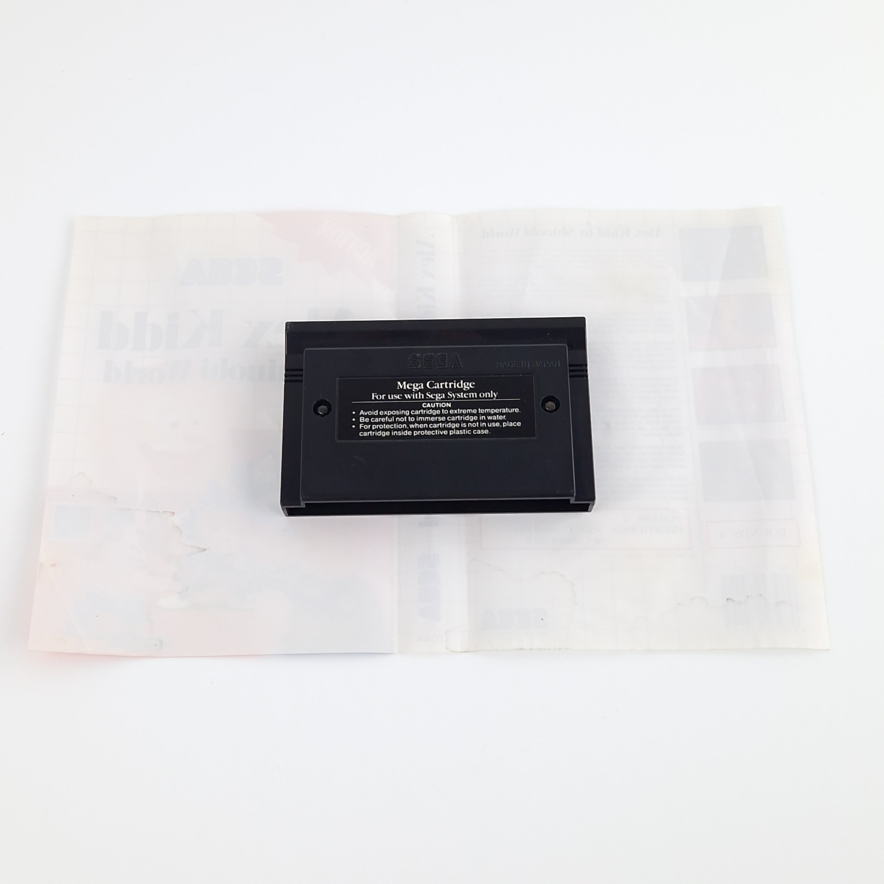 Sega Master System Spiel – Alex Kidd in Shinobi World OVP PAL