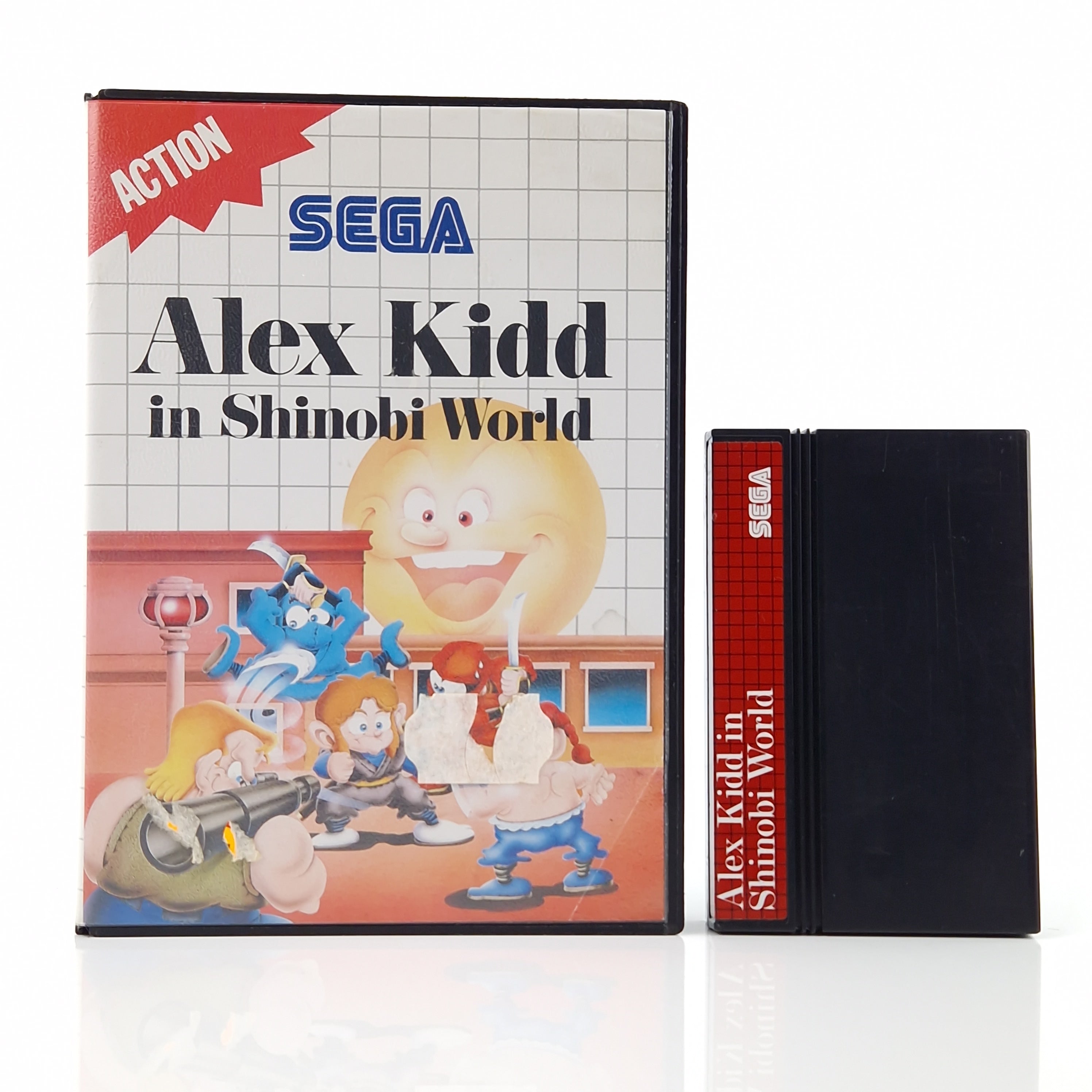 Sega Master System Spiel – Alex Kidd in Shinobi World OVP PAL