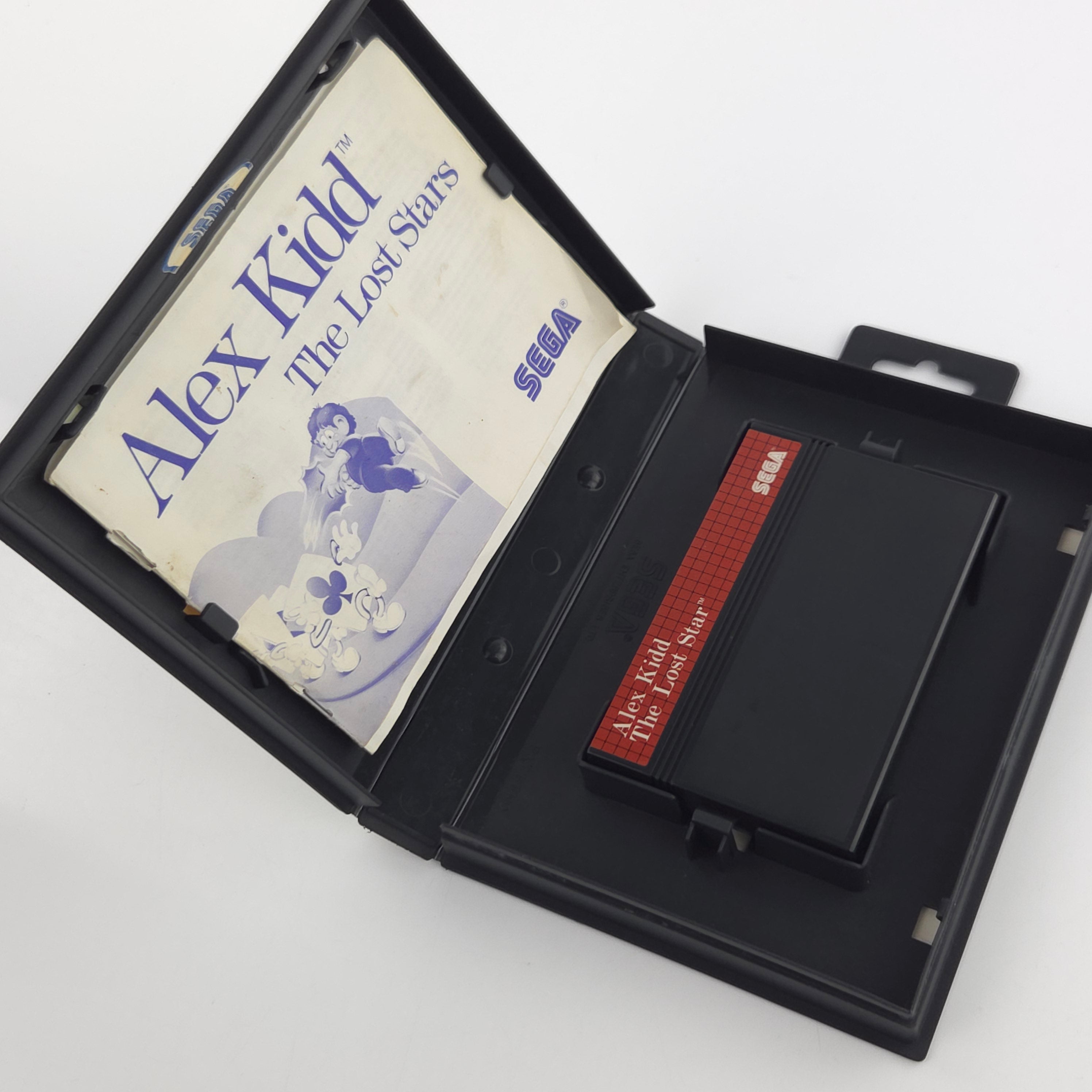 Master System Spiel Alex Kidd Lost Stars OVP PAL