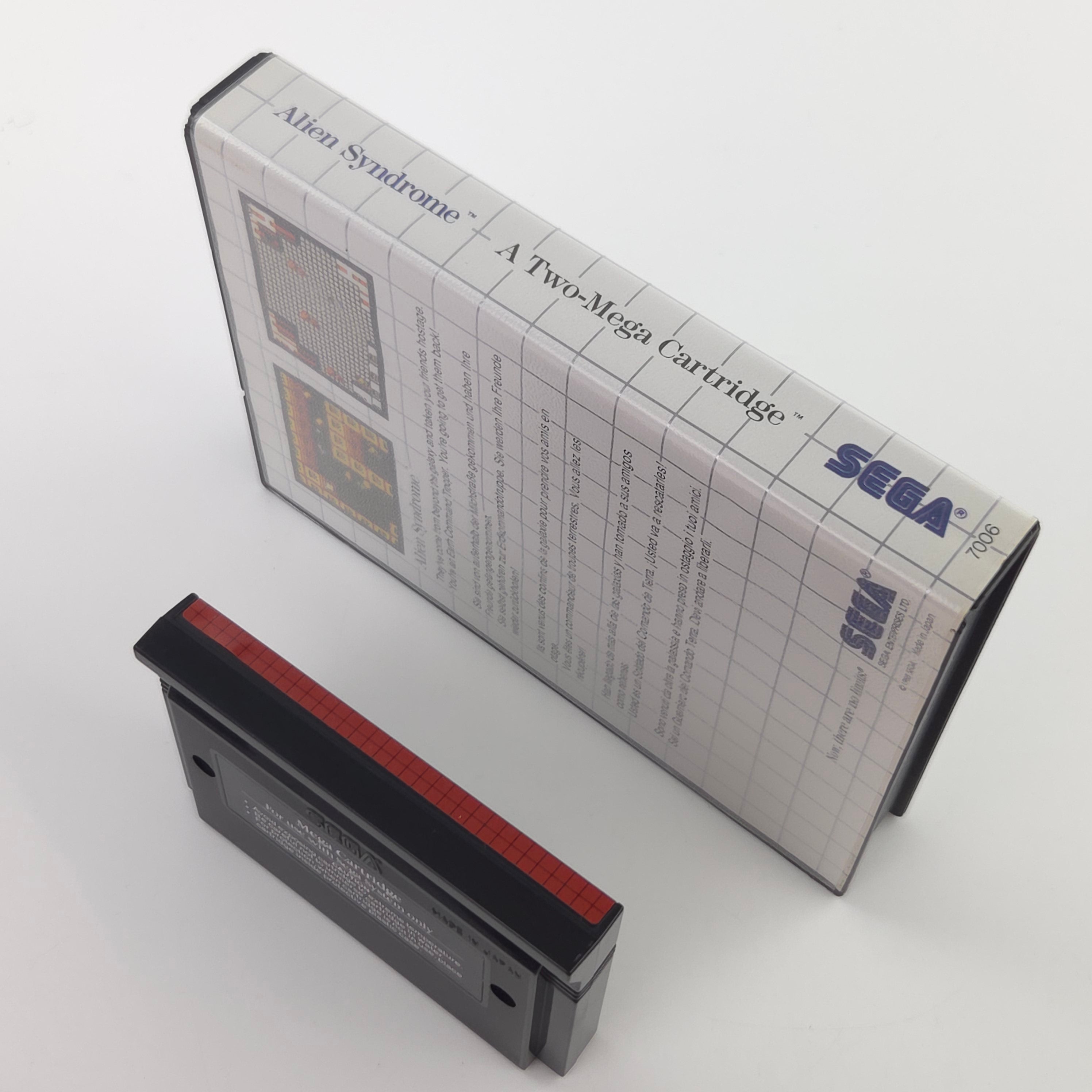 Sega Master System Spiel Alien Syndrome MS Modul OVP PAL
