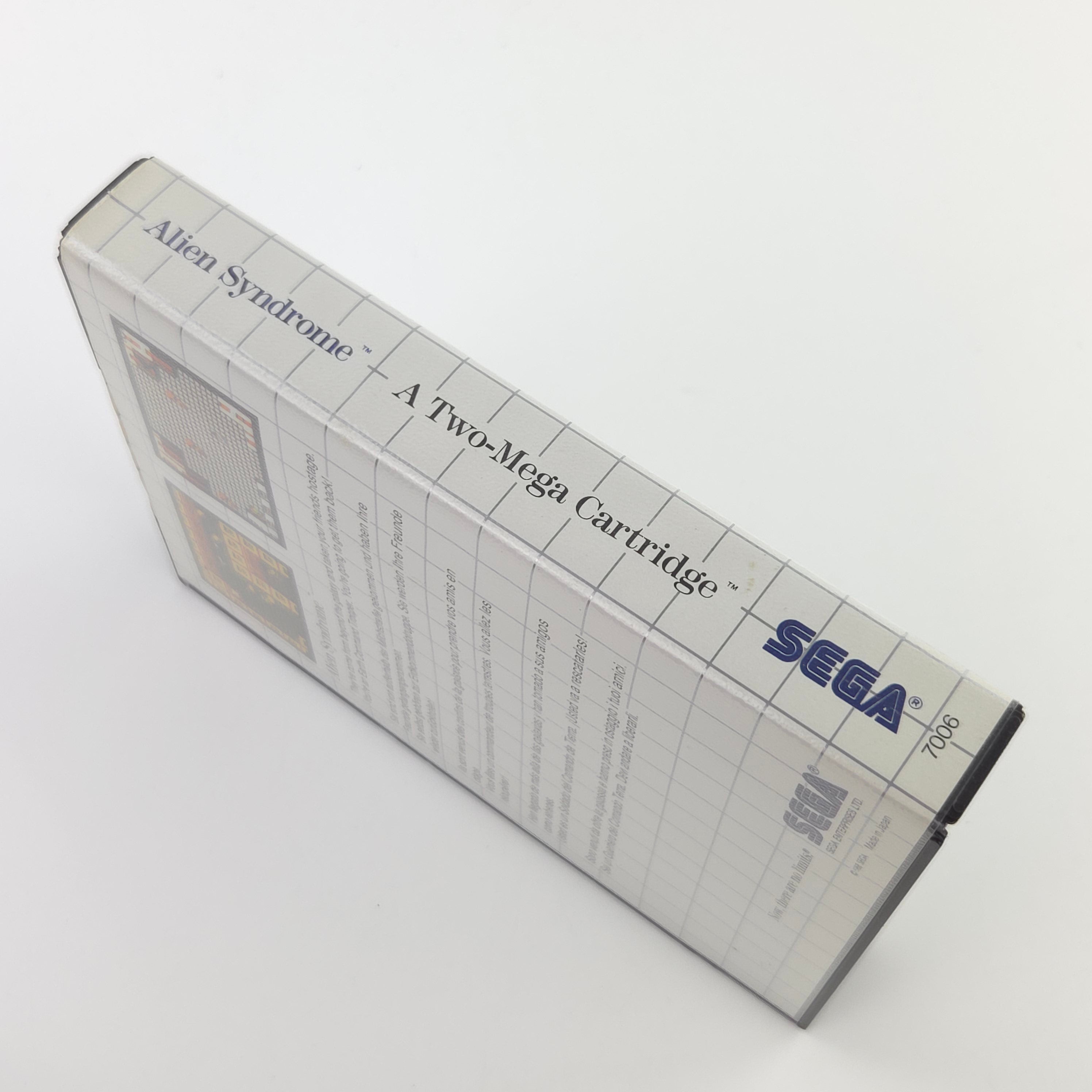 Sega Master System Spiel Alien Syndrome MS OVP PAL 1988