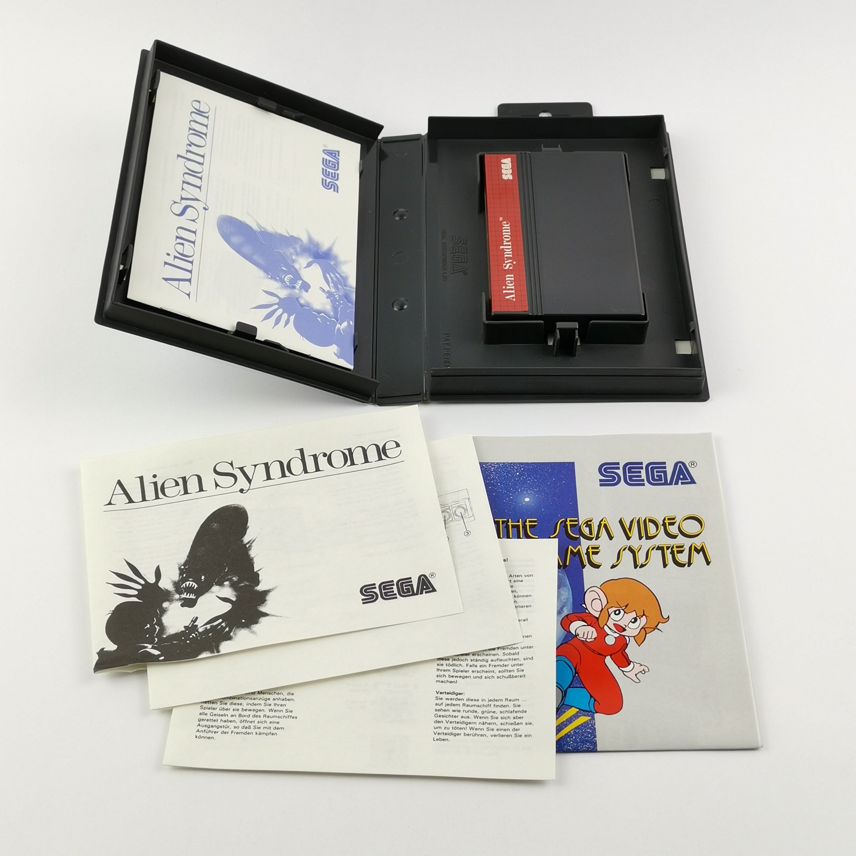 Sega Master System Spiel – Alien Syndrome OVP PAL