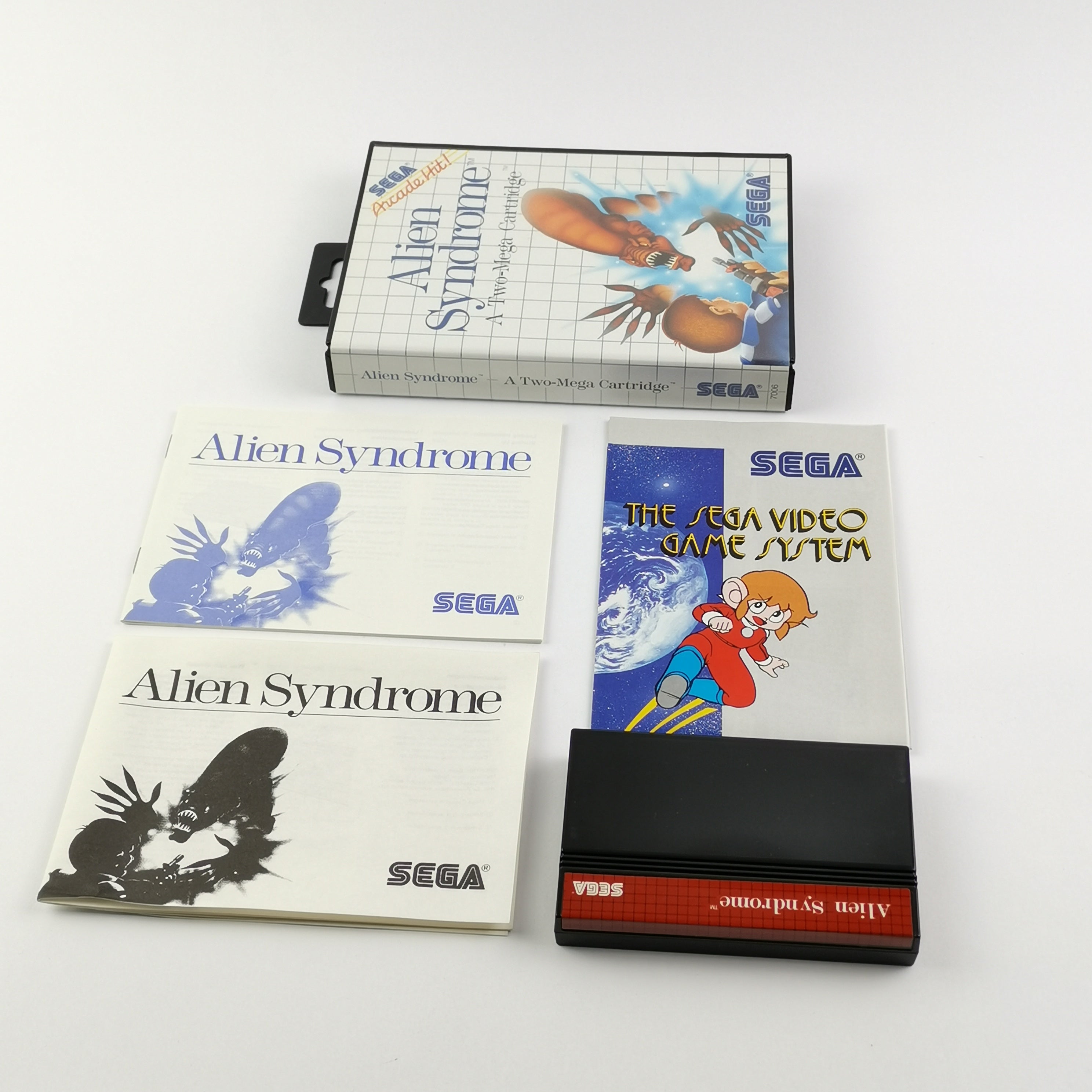 Sega Master System Spiel – Alien Syndrome OVP PAL