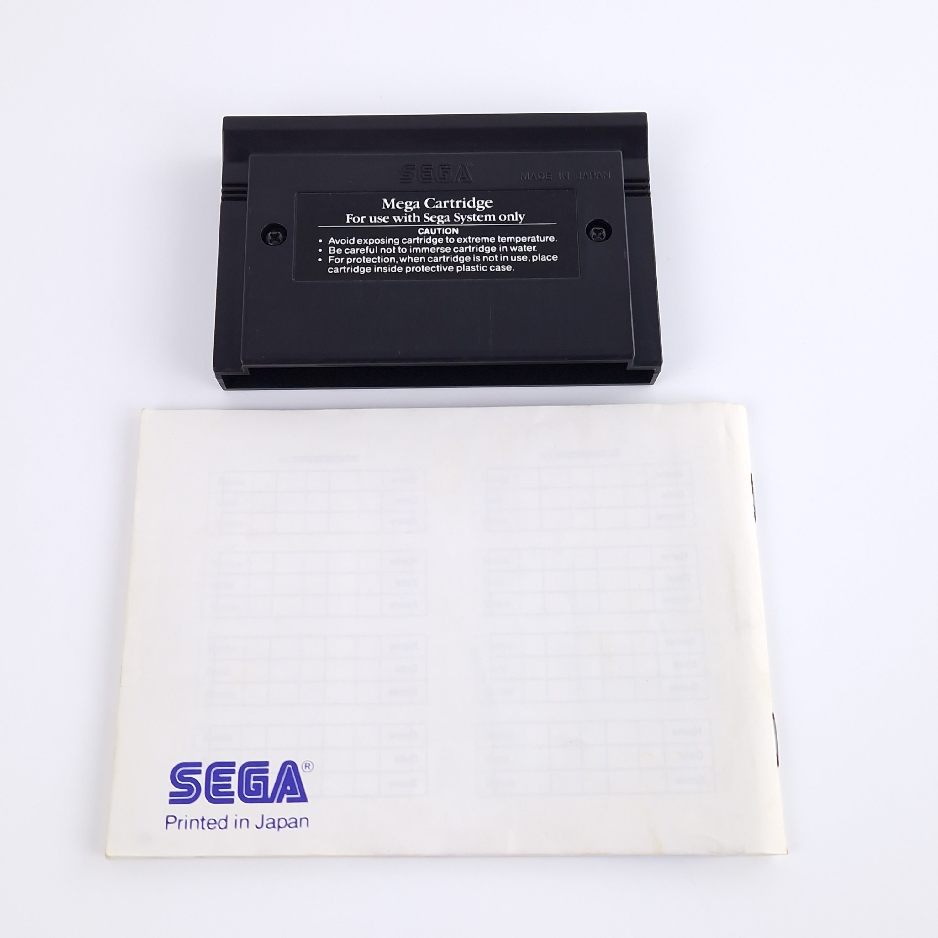 Sega Master System Spiel – Assault City OVP PAL MS