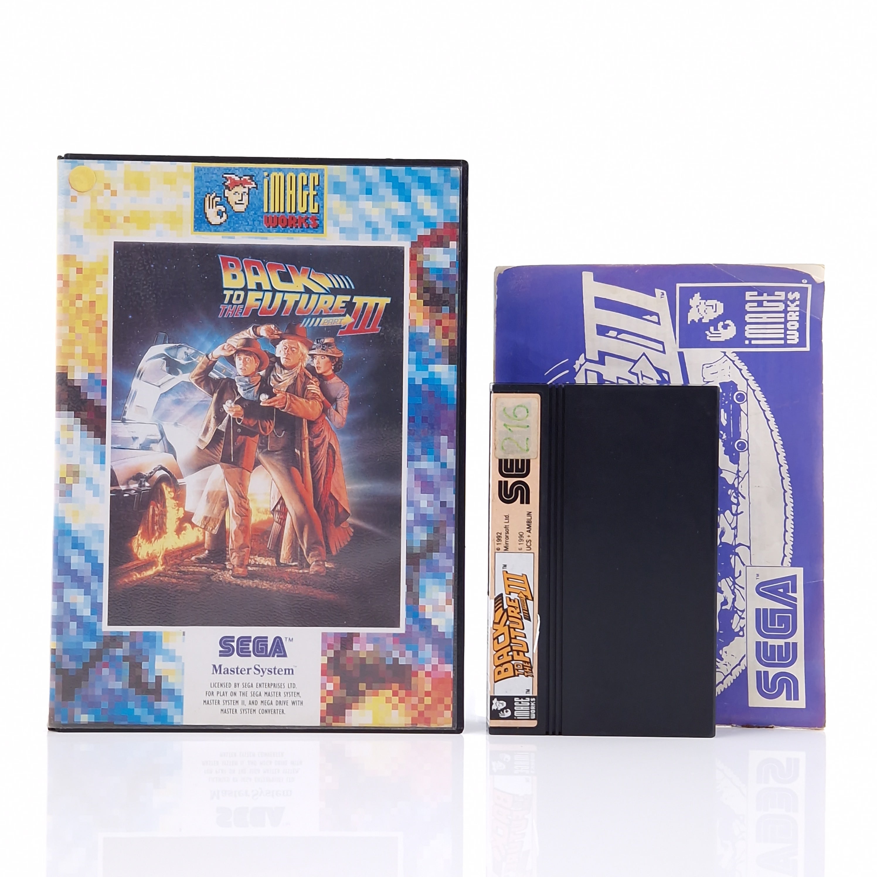 Sega Master System Spiel – Back to the Future III OVP PAL