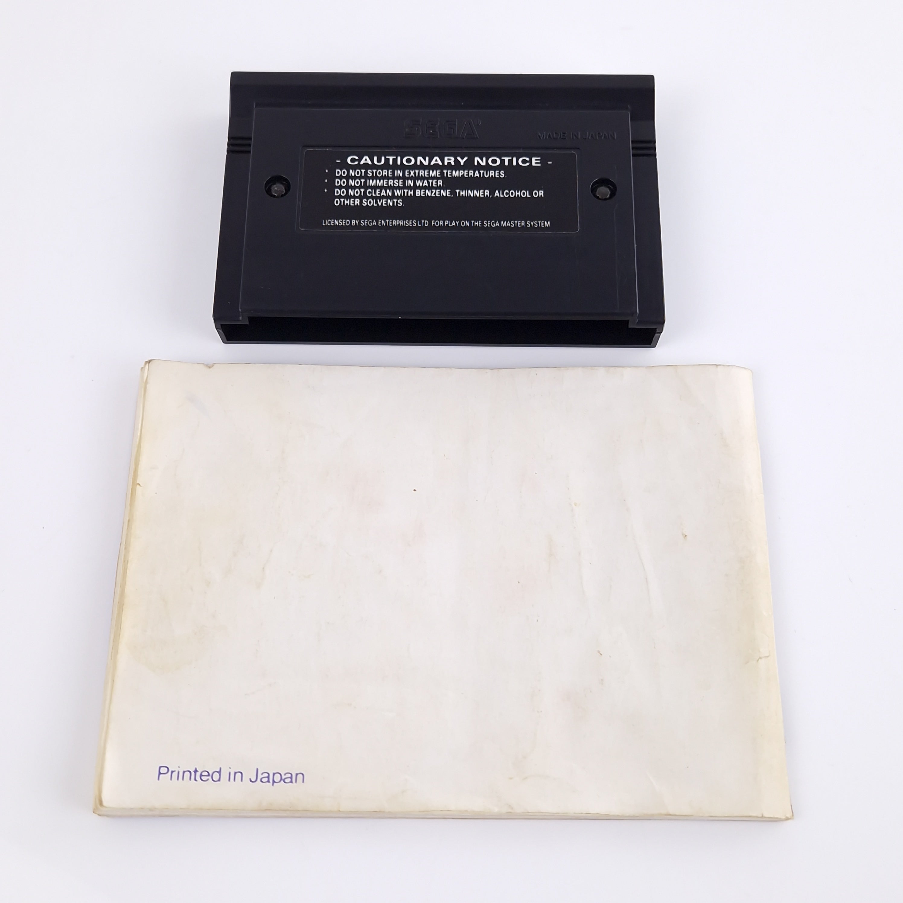 Sega Master System Spiel – Back to the Future III OVP PAL