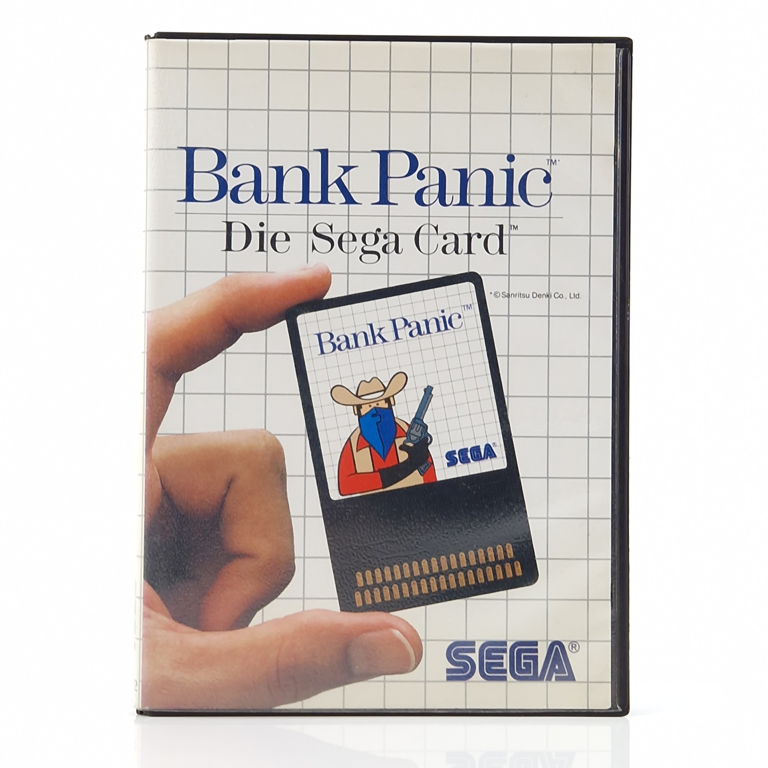 Sega Master System Spiel – Bank Panic Die Sega Card PAL OVP