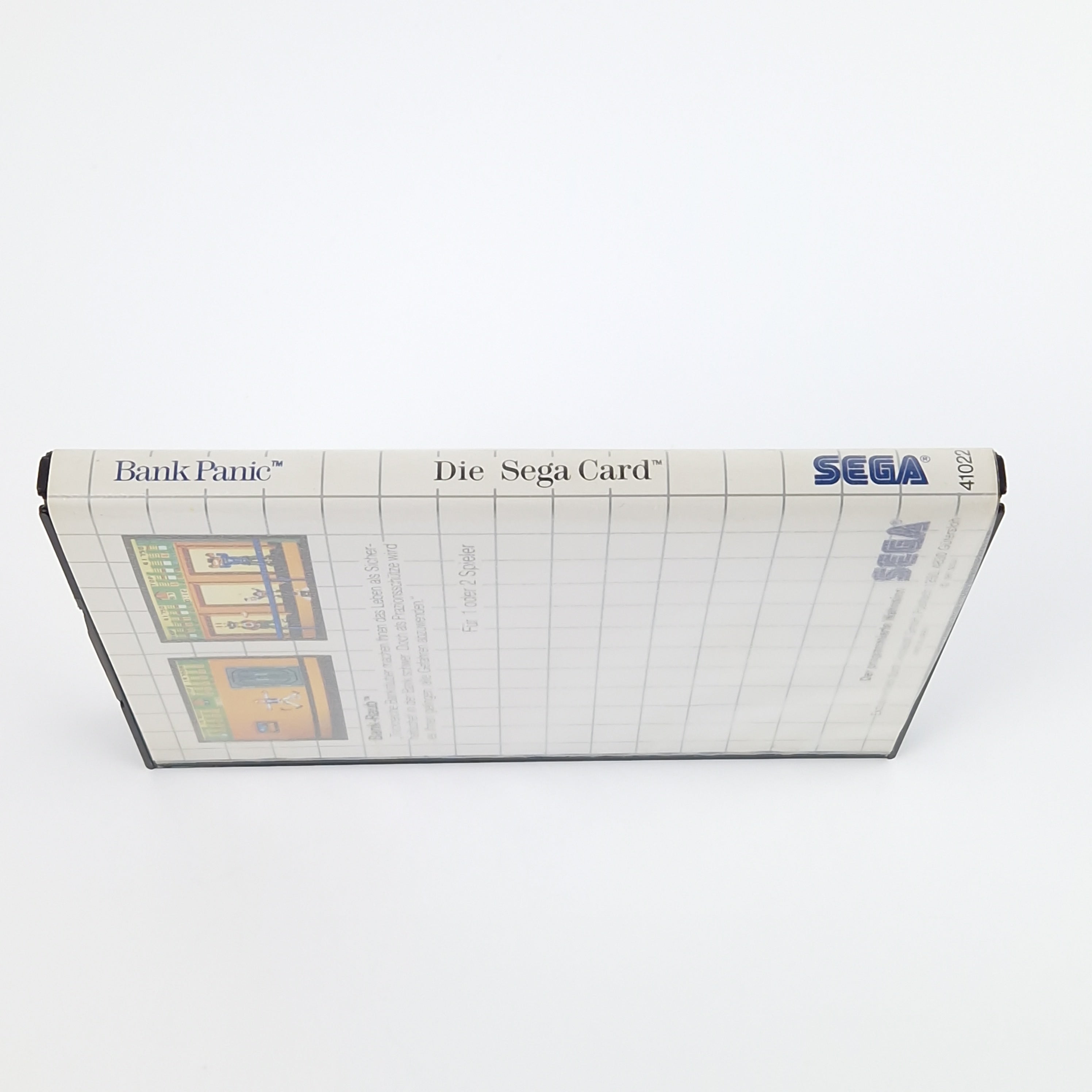 Sega Master System Spiel – Bank Panic Die Sega Card PAL OVP