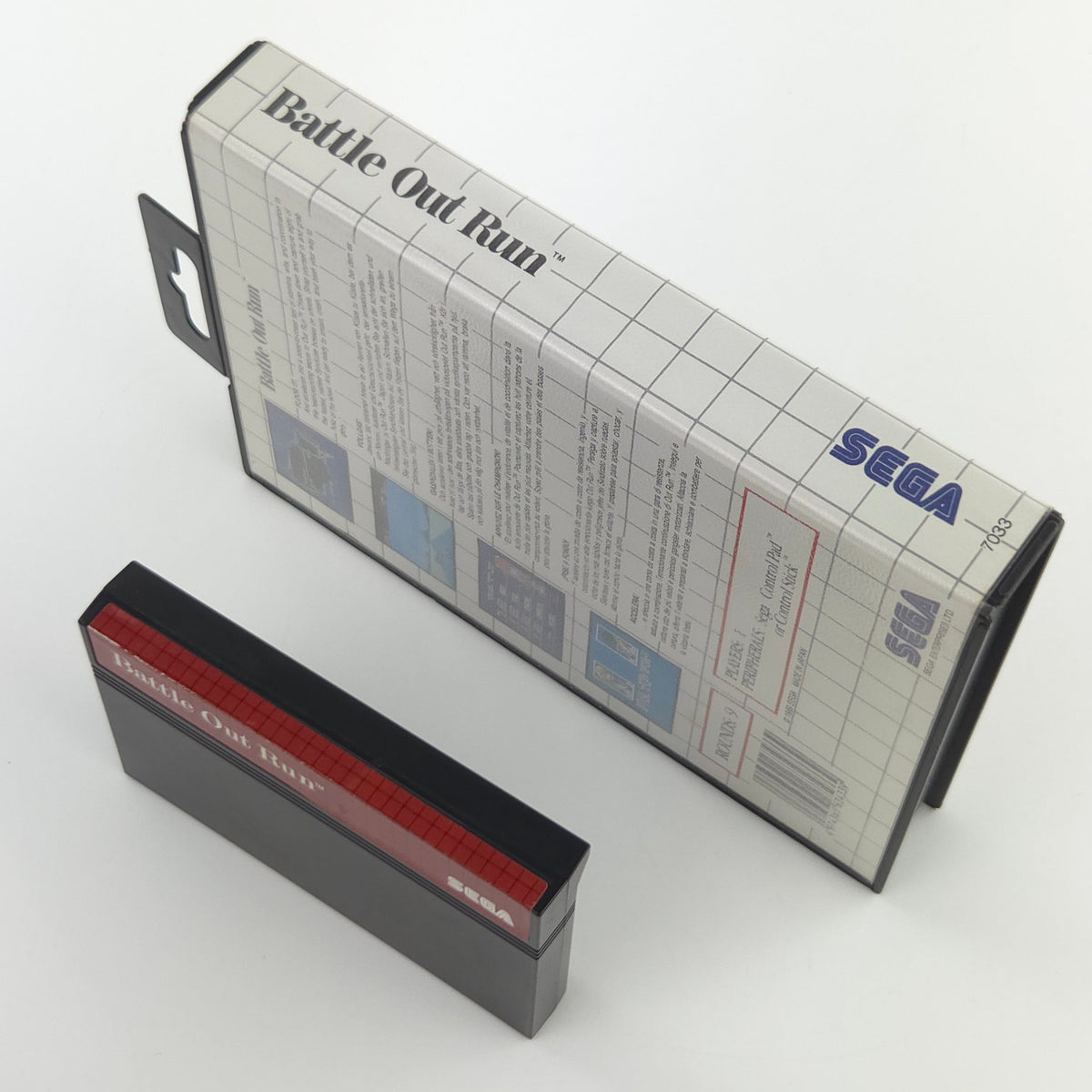 Sega Master System Spiel Battle Out Run OVP PAL