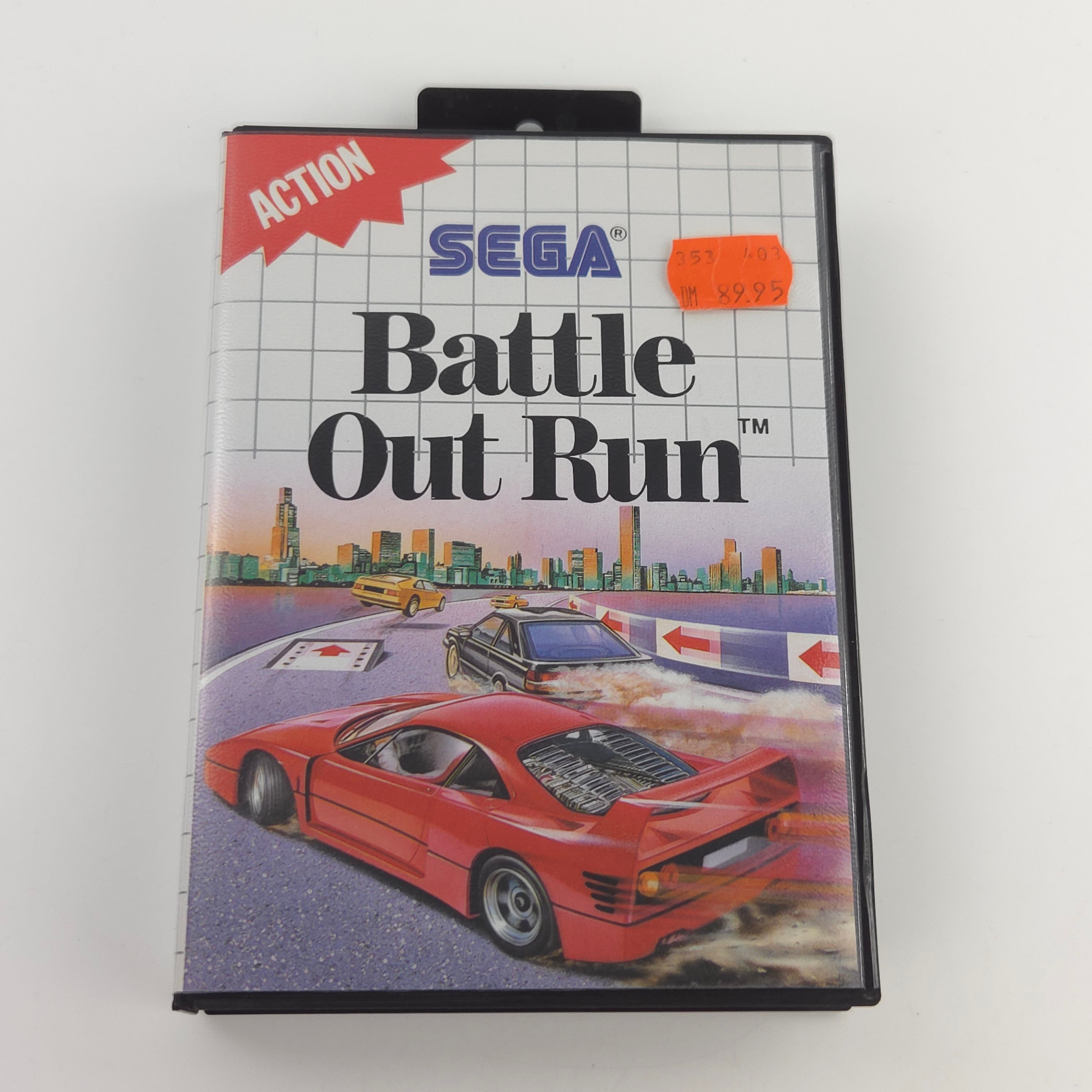 Sega Master System Spiel Battle Out Run MS OVP PAL EUR