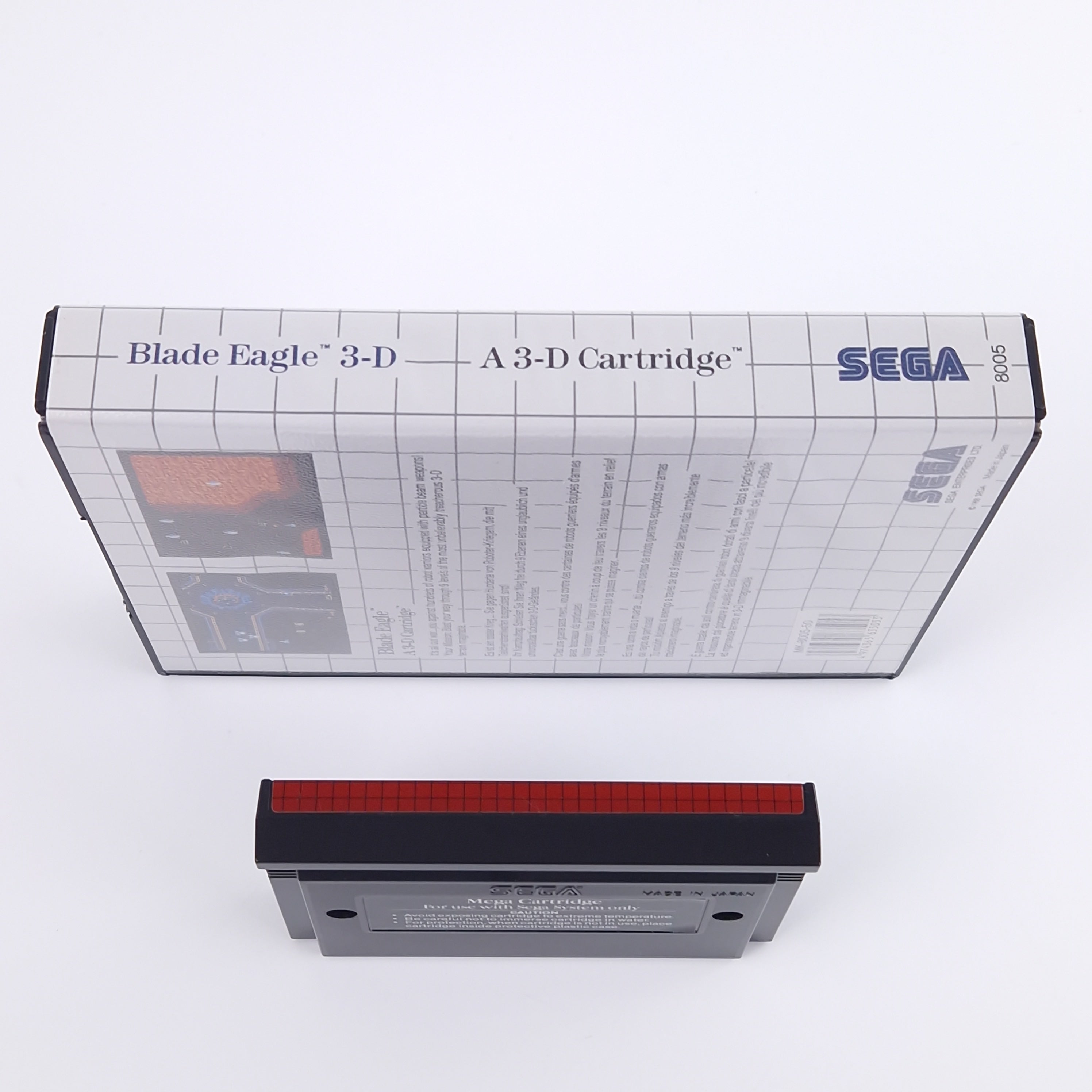 Sega Master System Spiel – Blade Eagle 3-D OVP PAL