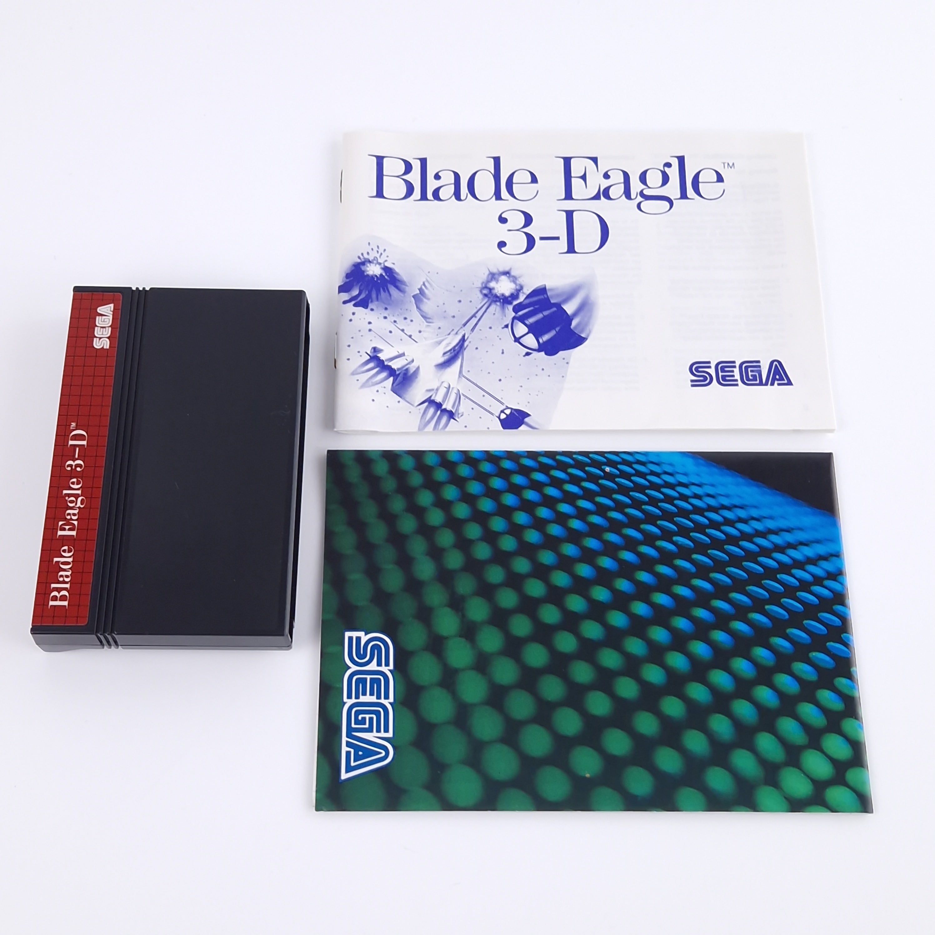 Sega Master System Spiel – Blade Eagle 3-D OVP PAL