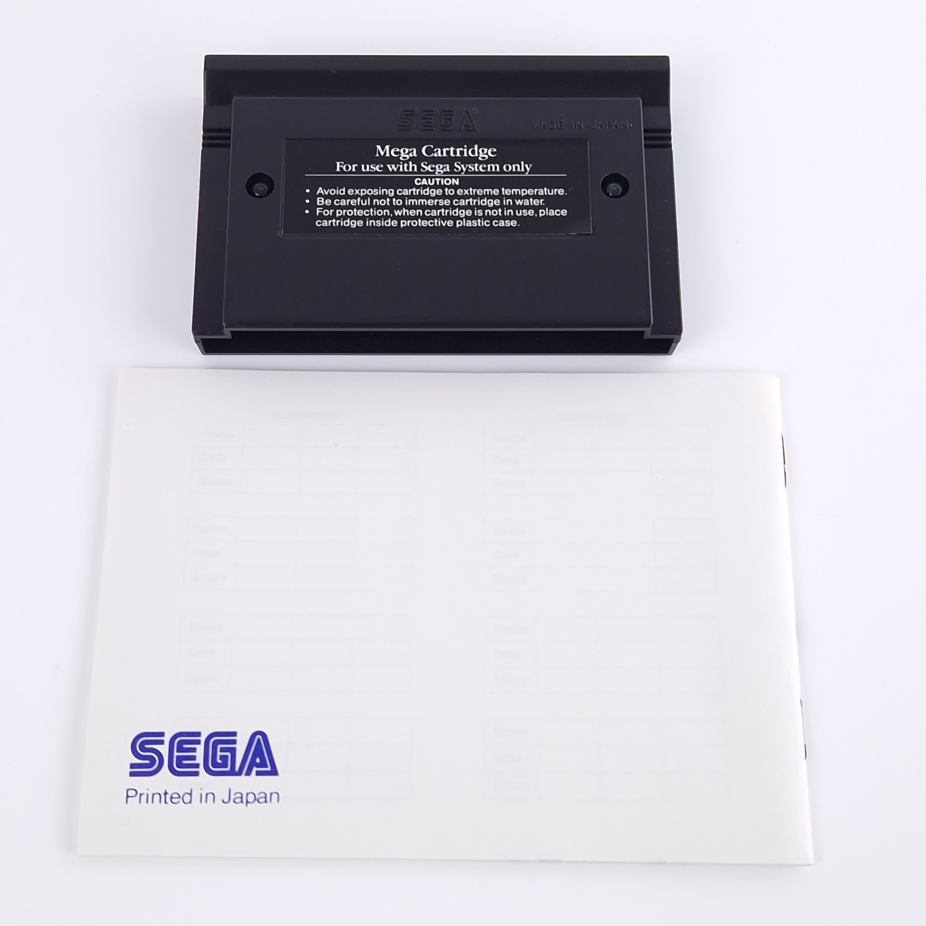 Sega Master System Spiel – Blade Eagle 3-D OVP PAL