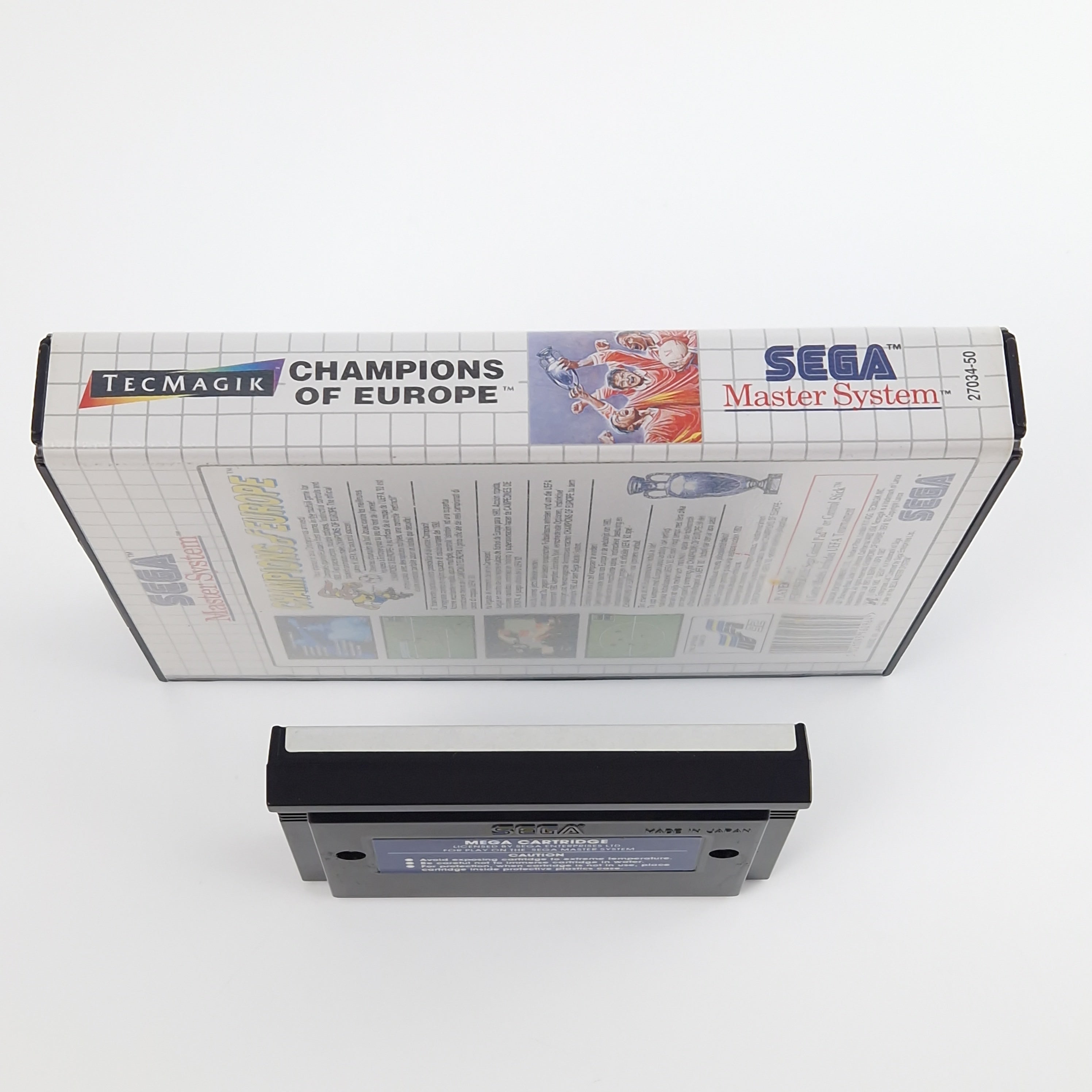 Sega Master System Spiel – Champions of Europe Modul PAL OVP