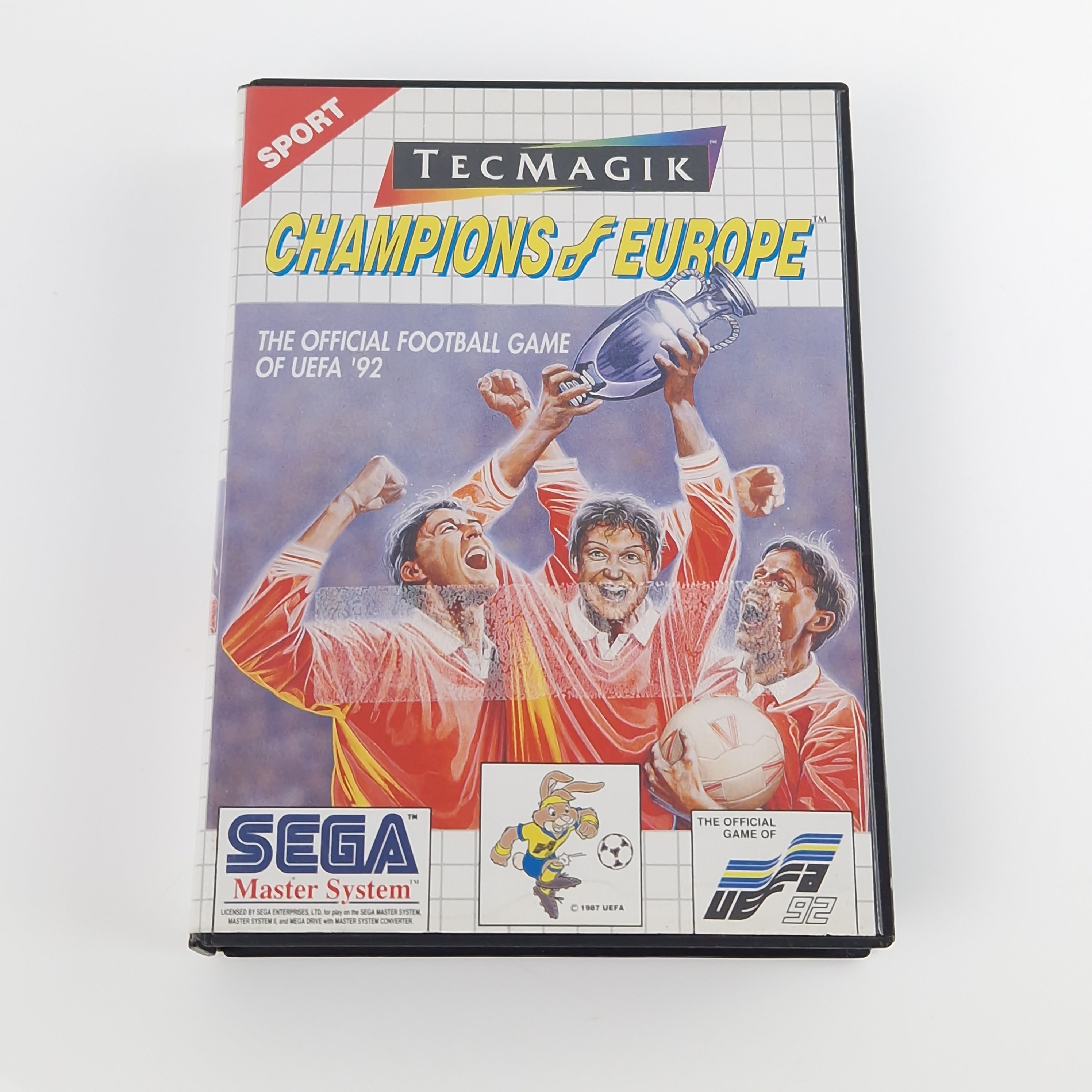 Sega Master System Spiel – Champions of Europe Modul PAL OVP