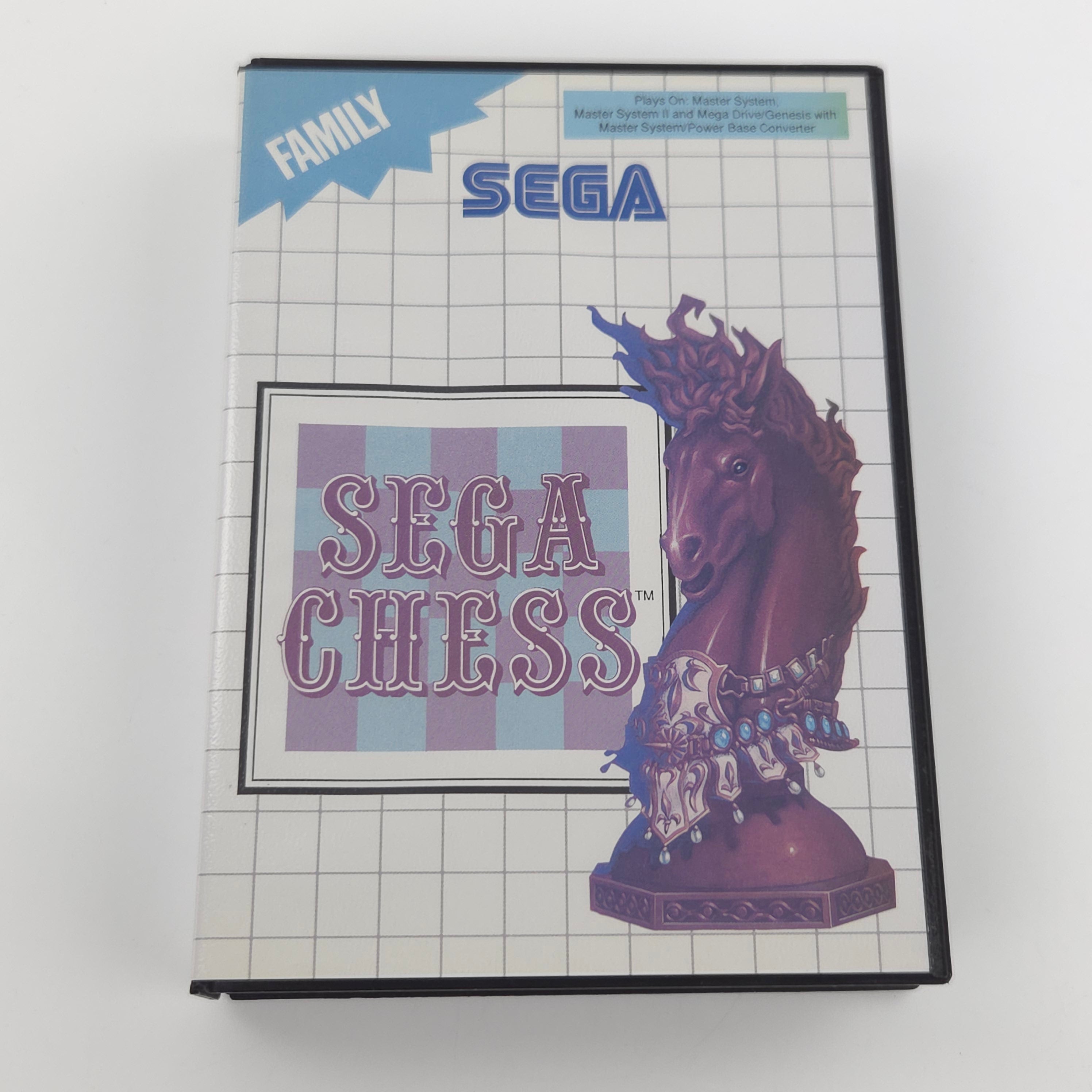 Sega Master System Spiel Sega Chess Modul Anleitung OVP PAL