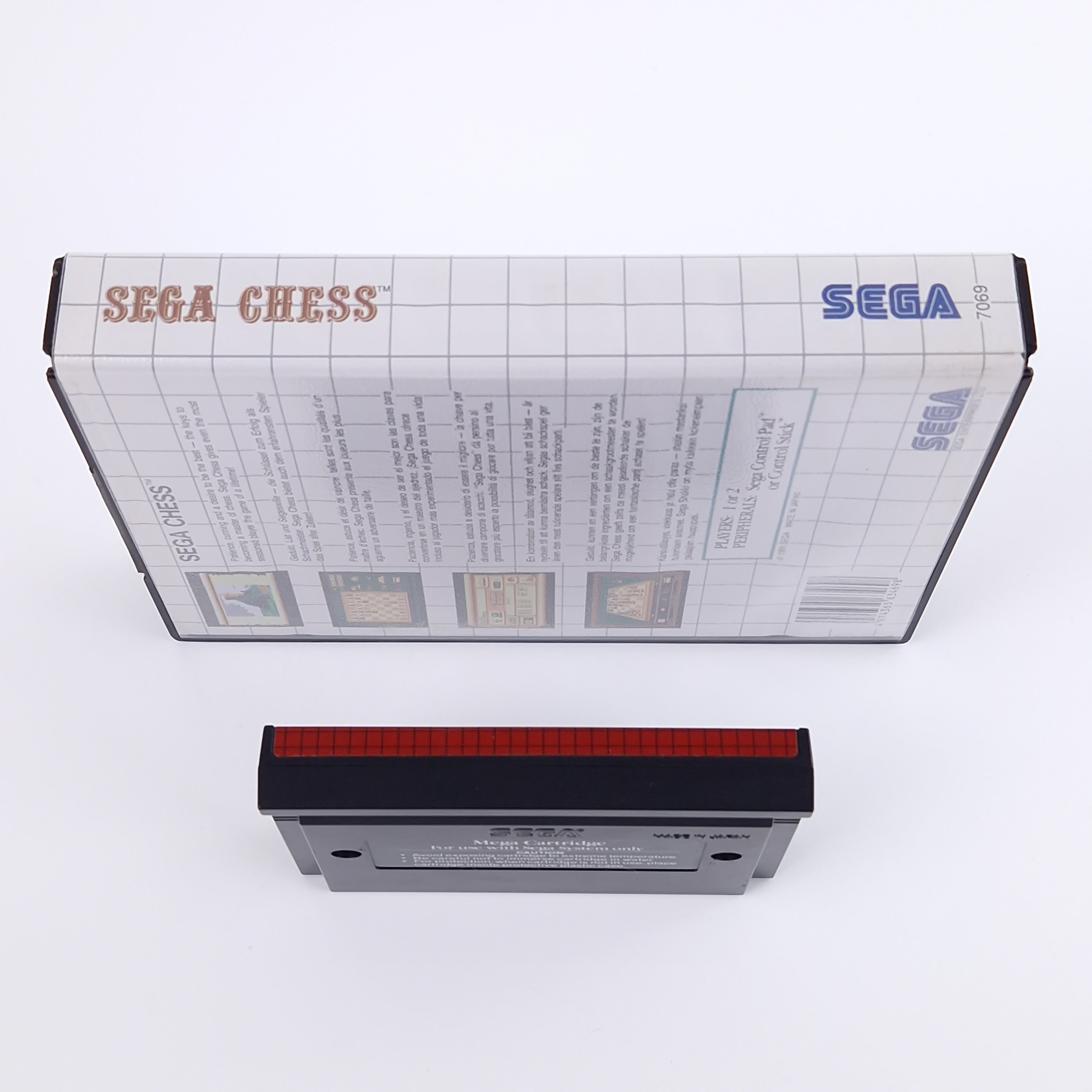 Sega Master System Spiel – Sega Chess (PAL OVP)