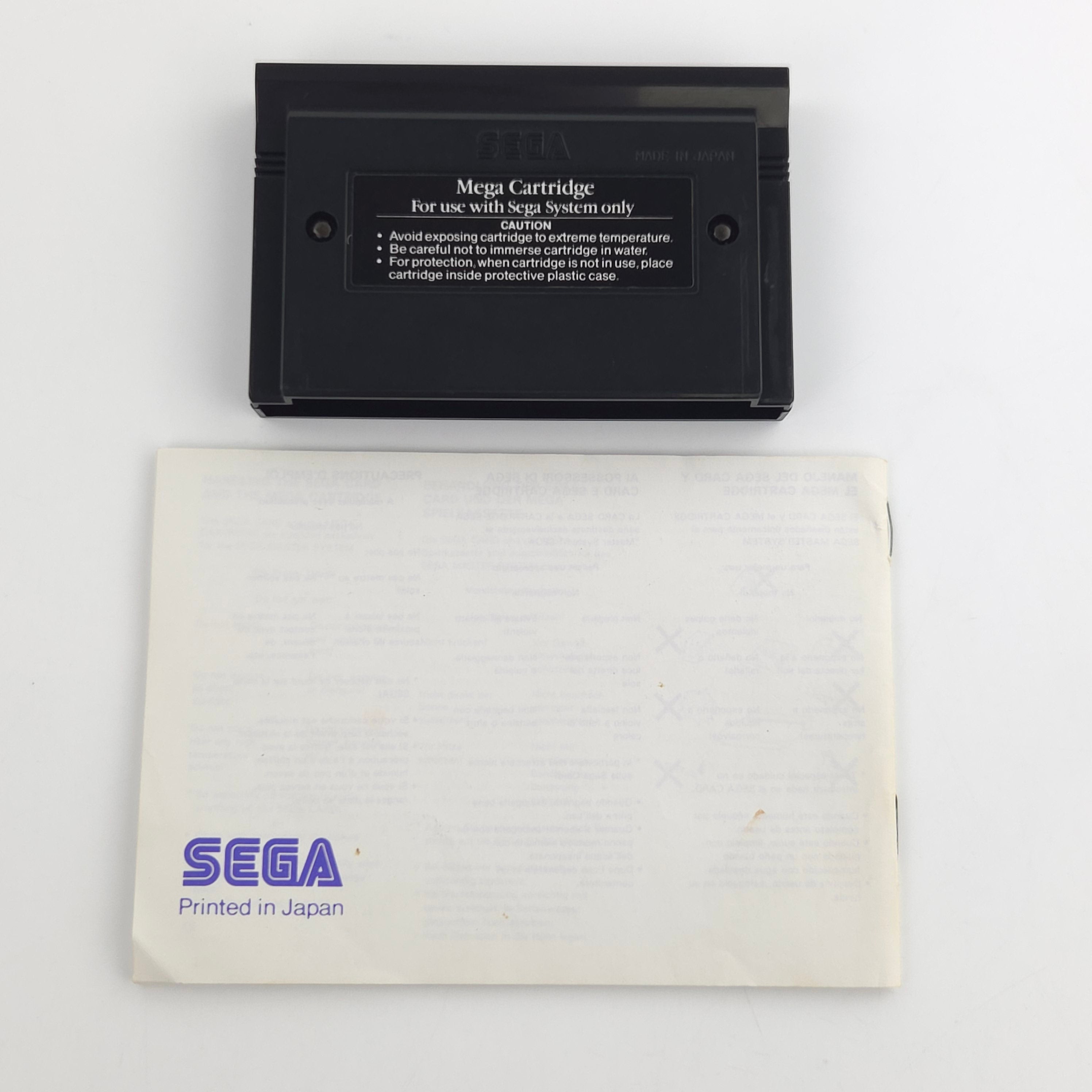 Sega Master System Spiel Choplifter Modul OVP PAL EUR