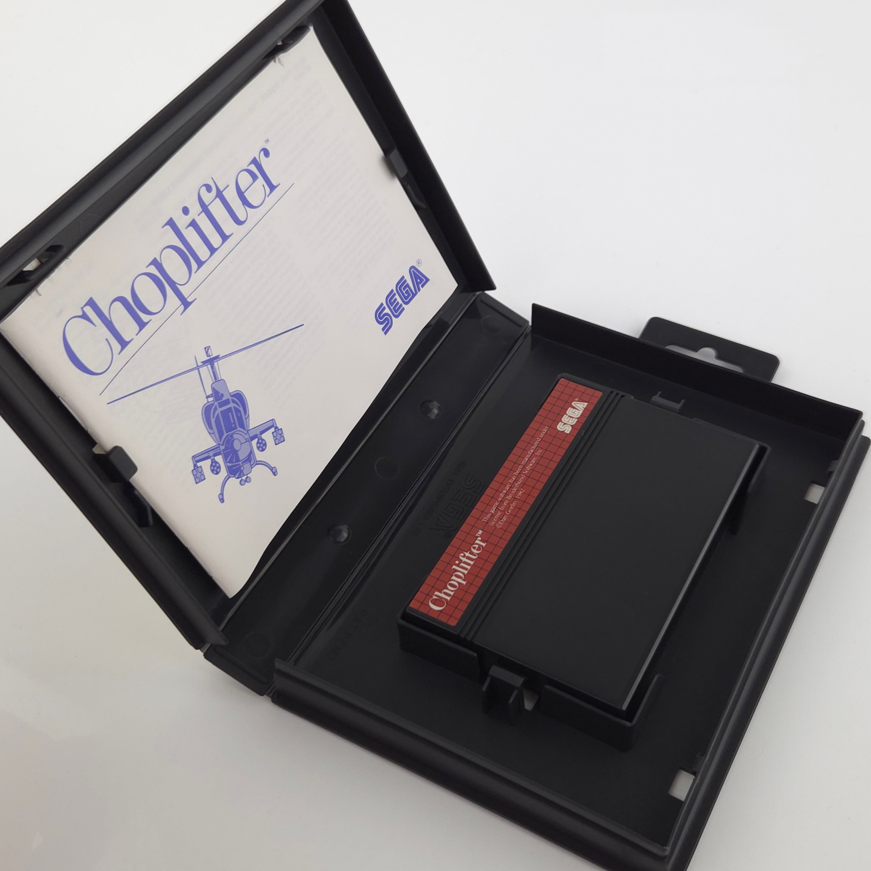 Sega Master System Spiel Choplifter MS Modul OVP PAL EUR