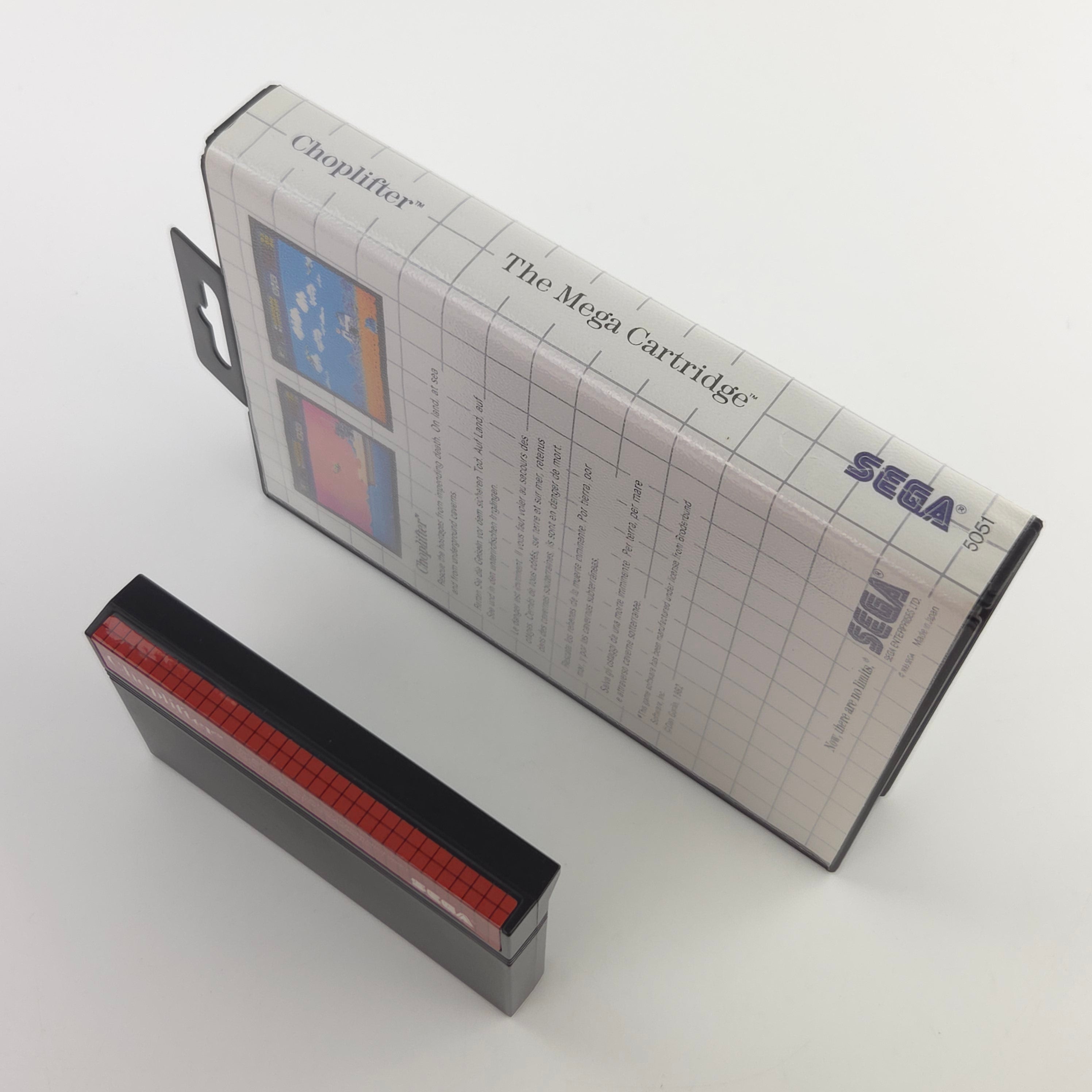Sega Master System Spiel Choplifter MS Modul OVP PAL EUR