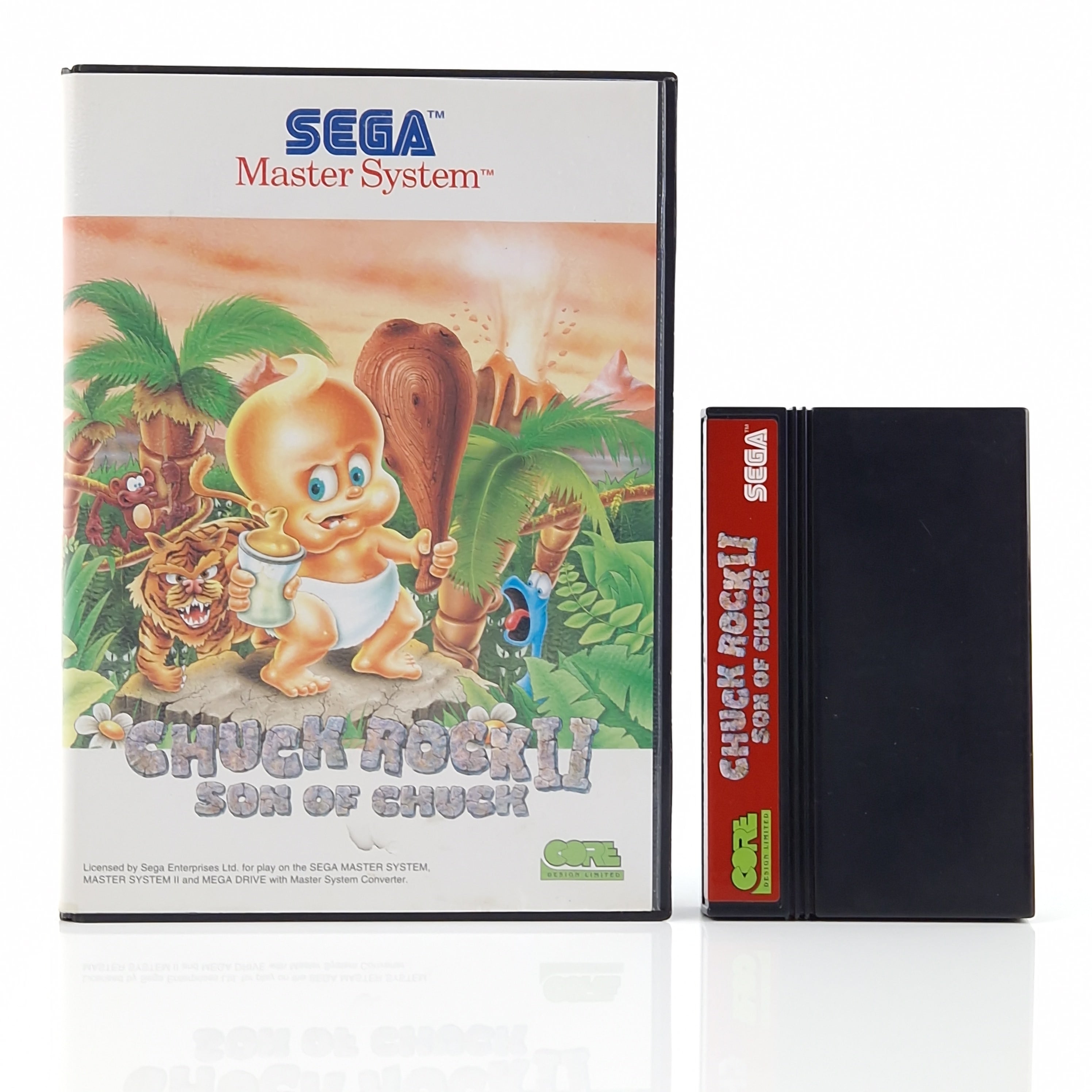 Sega Master System Spiel – Chuck Rock II Son of Chuck OVP PAL