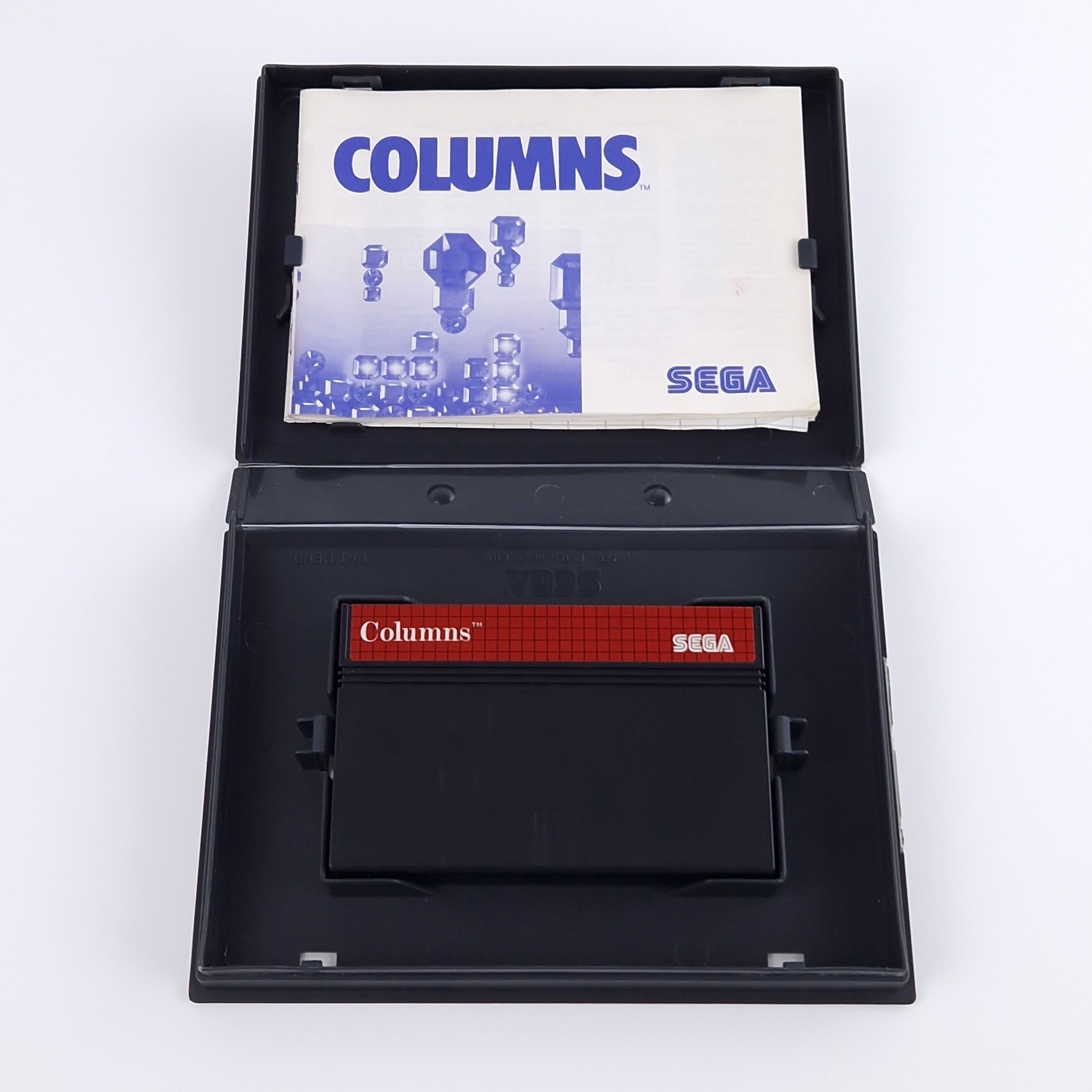 Sega Master System Spiel – Columns Modul OVP PAL Anleitung