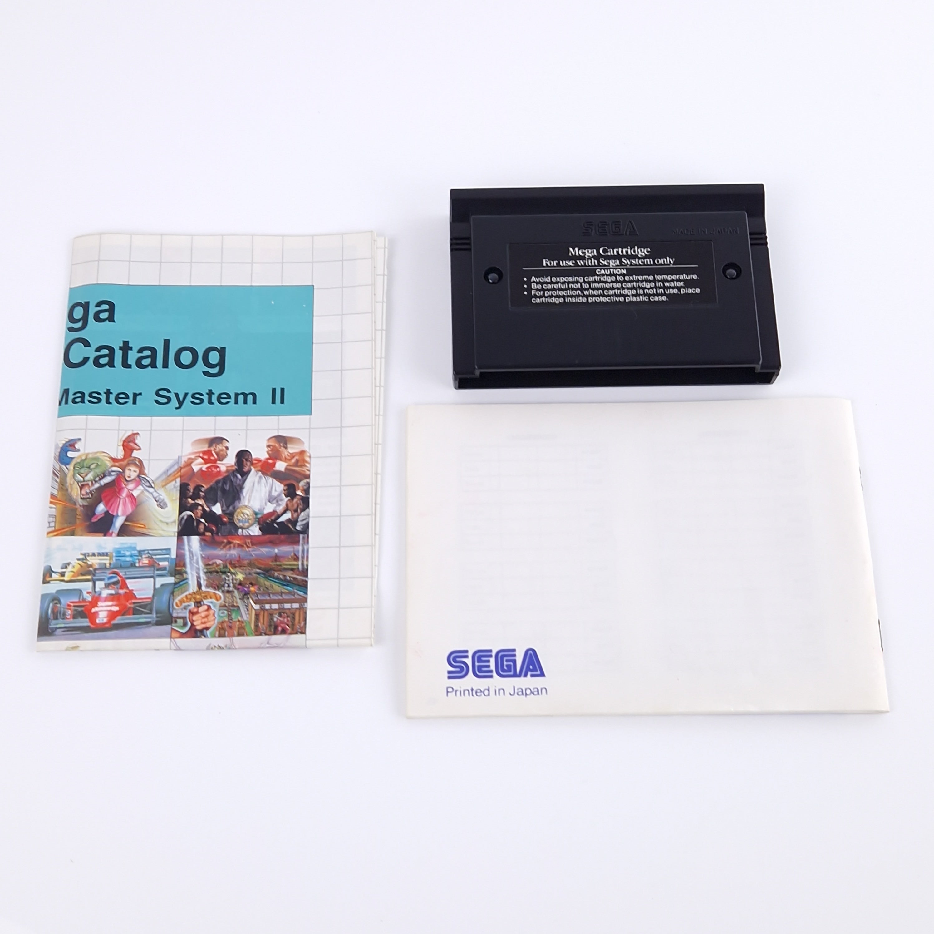 Sega Master System Spiel – Columns Modul OVP PAL Anleitung