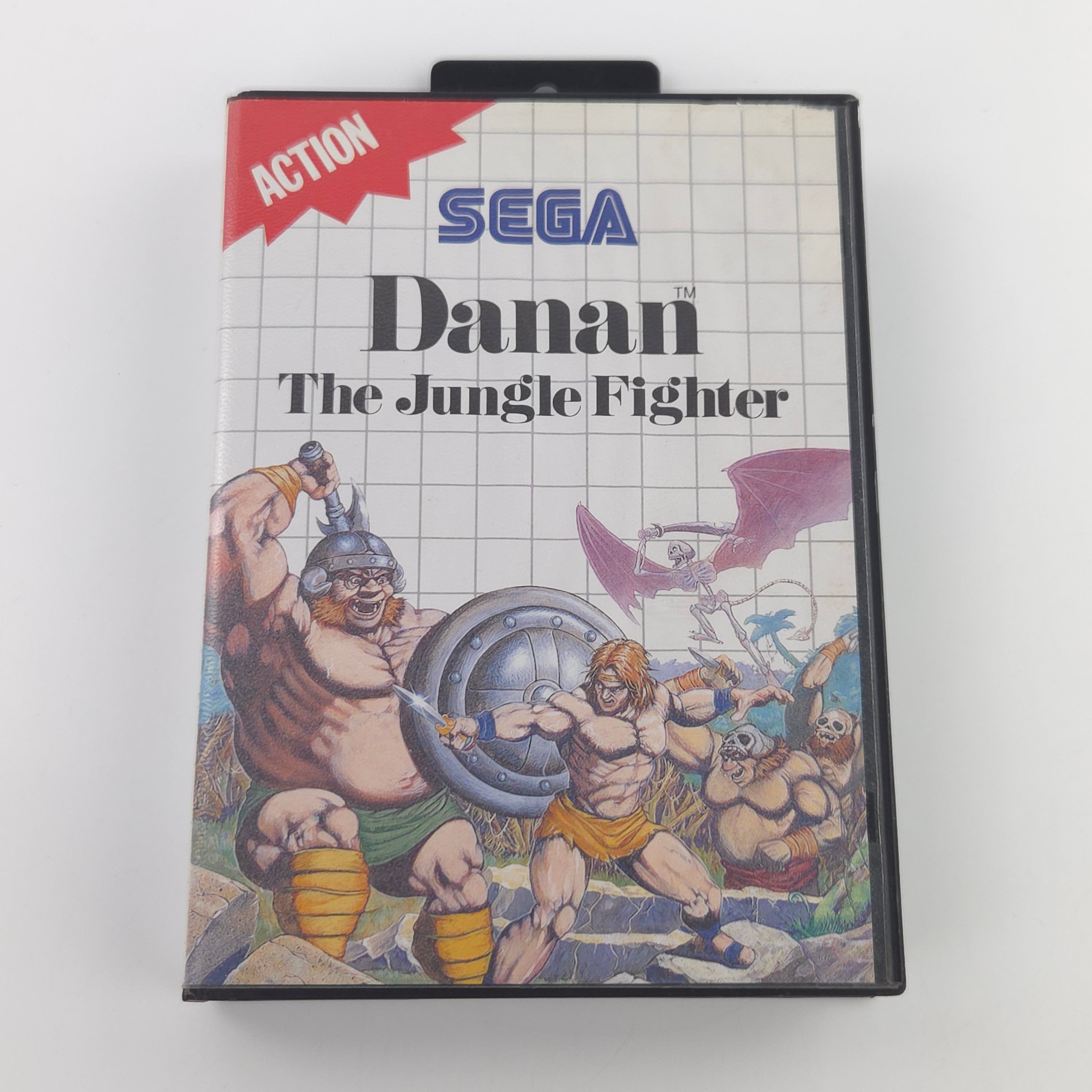 Master System Spiel Danan Jungle Fighter OVP PAL