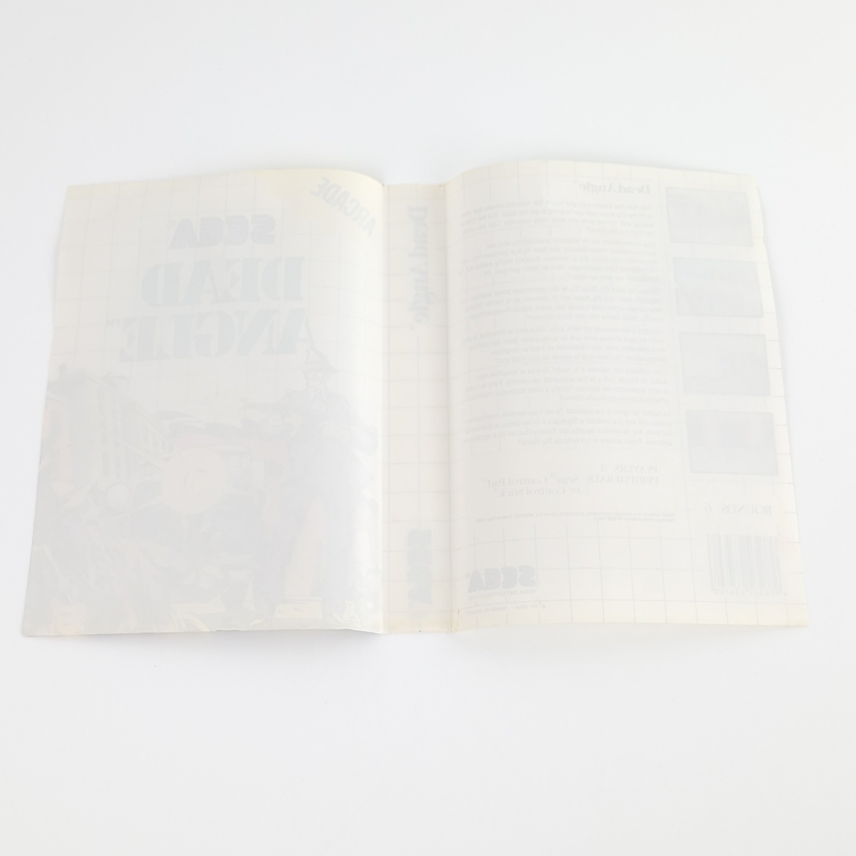 Sega Master System Spiel – Dead Angle (OVP PAL)