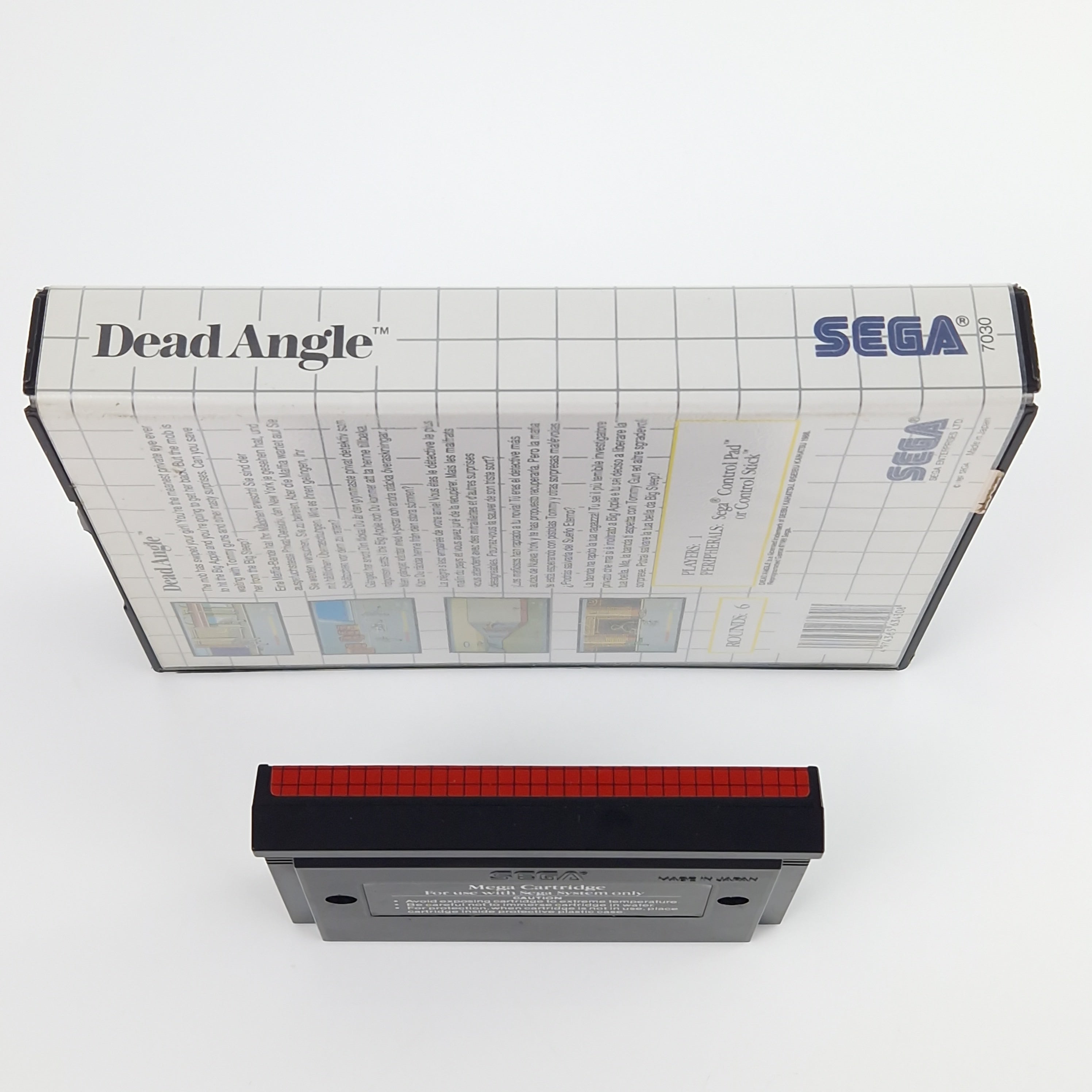 Sega Master System Spiel – Dead Angle (OVP PAL)