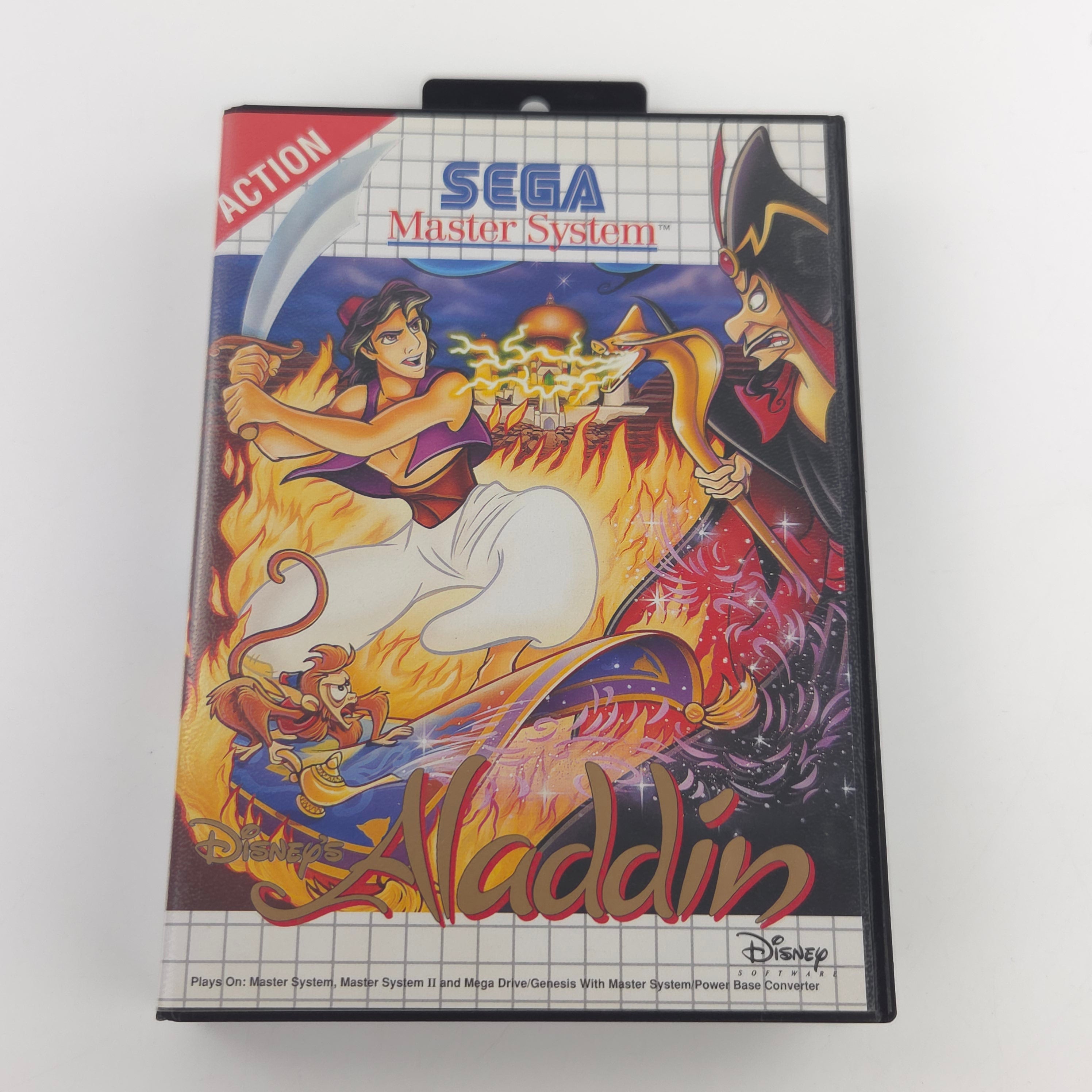 Sega Master System Spiel Disney Aladdin OVP PAL EUR