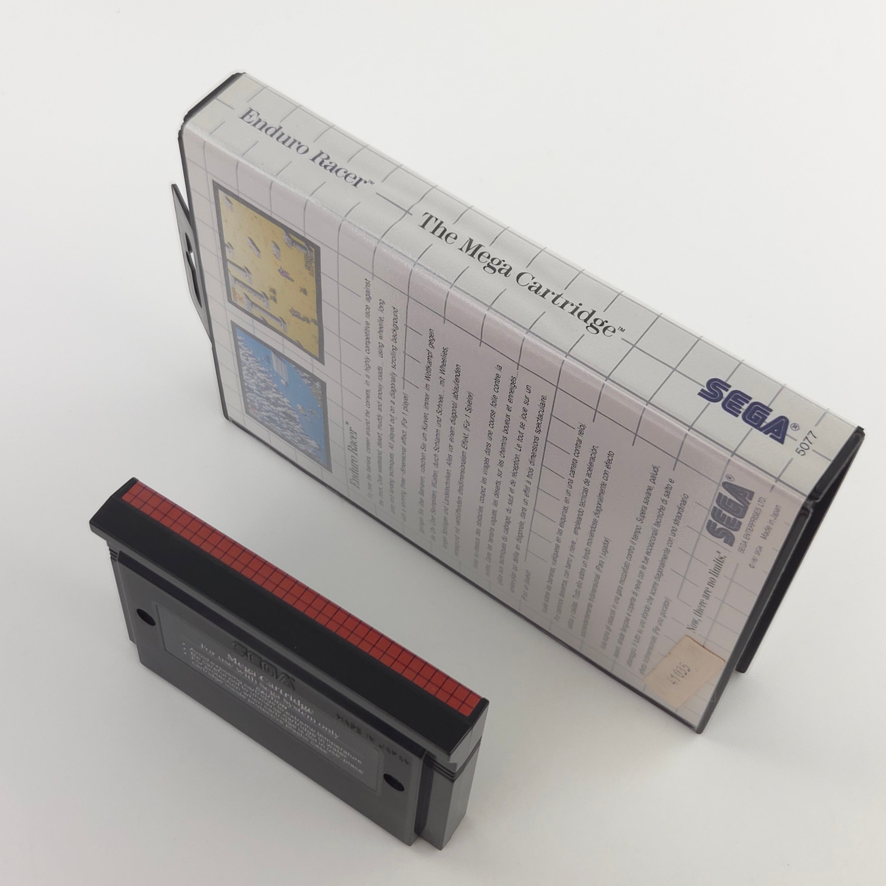 Master System Spiel Enduro Racer MS Modul OVP PAL EUR