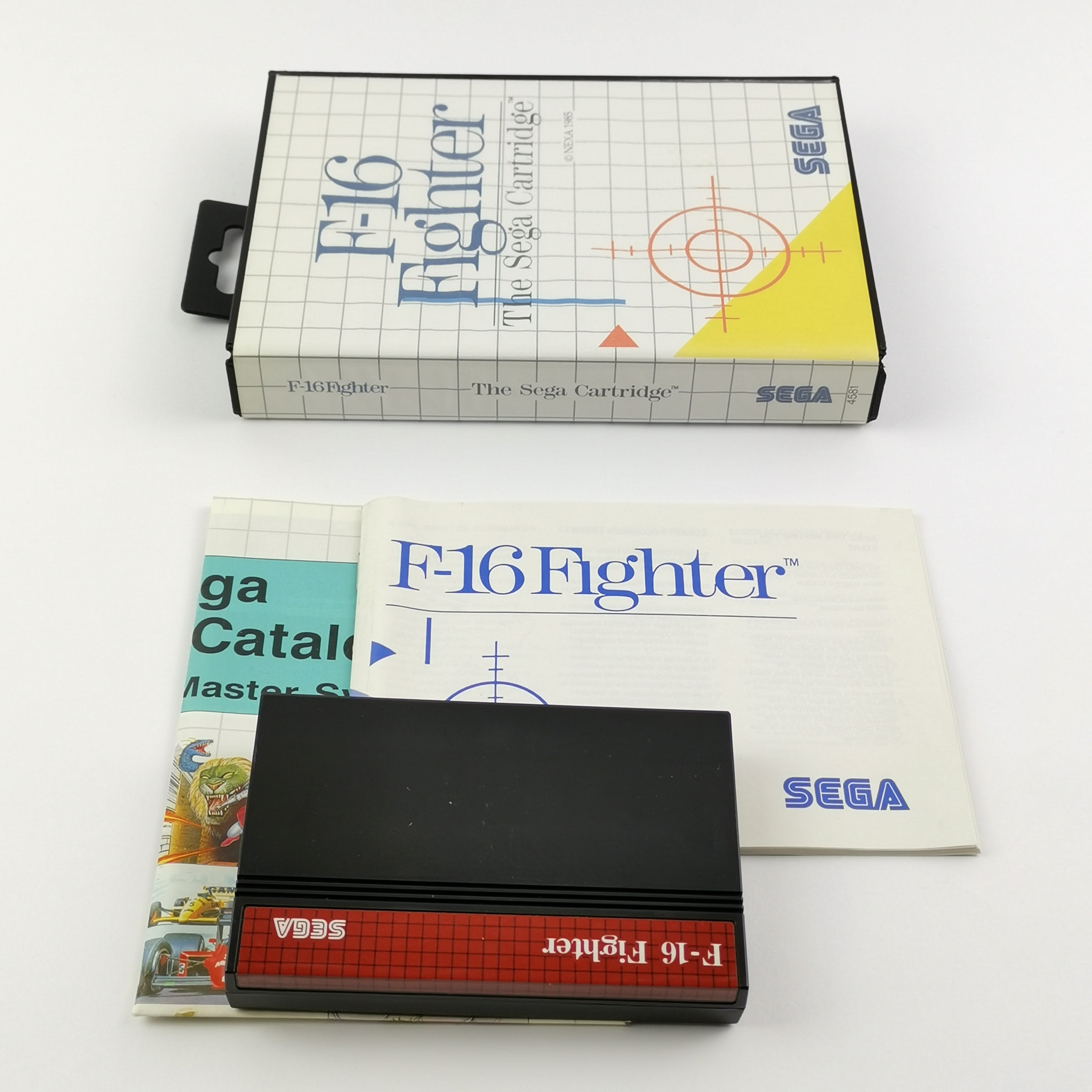 Sega Master System Spiel – F-16 Fighter OVP PAL