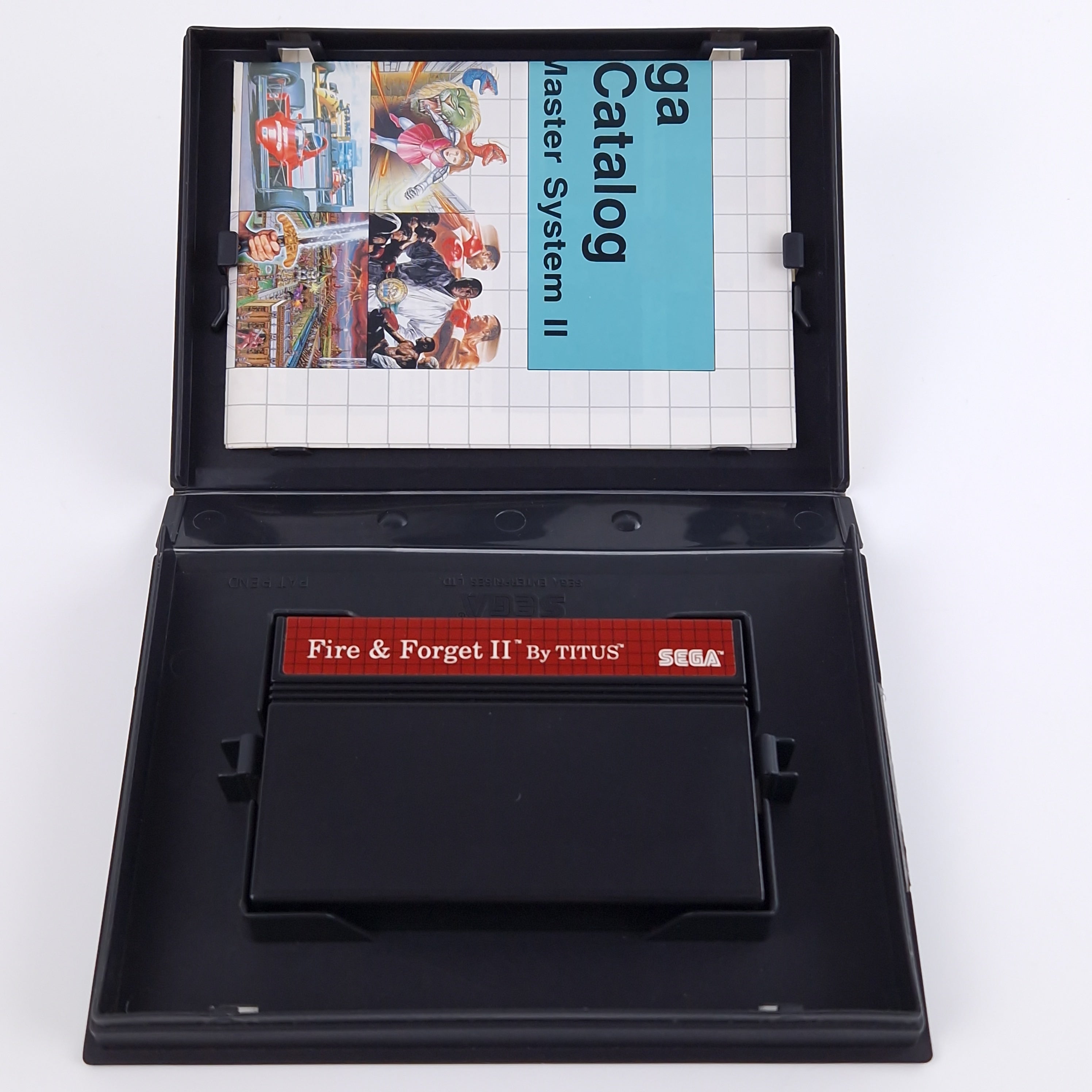 Sega Master System Spiel – Fire Forget II Modul OVP PAL
